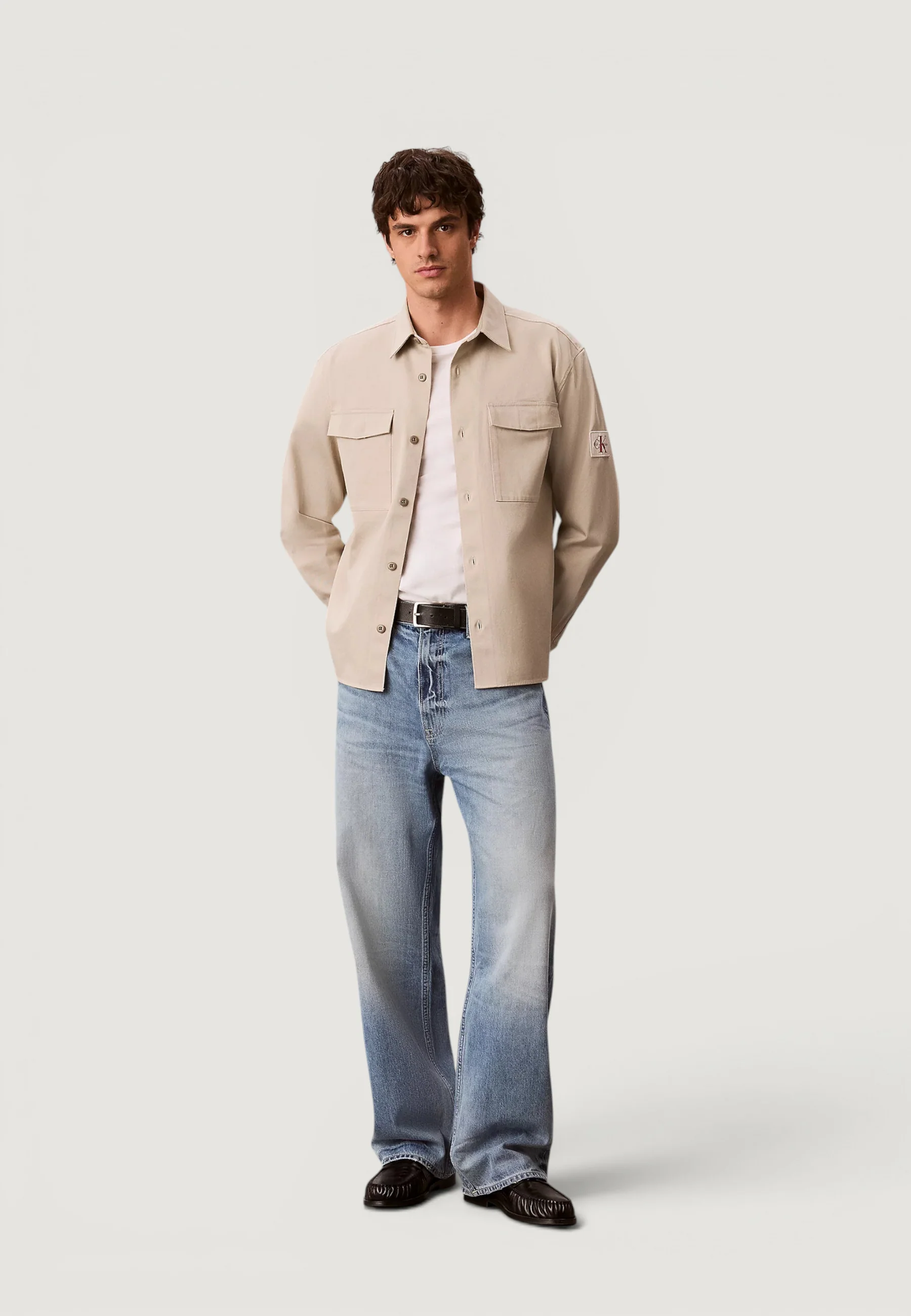 Camicia manica lunga Calvin Klein Jeans LV04RG121G - Image 3