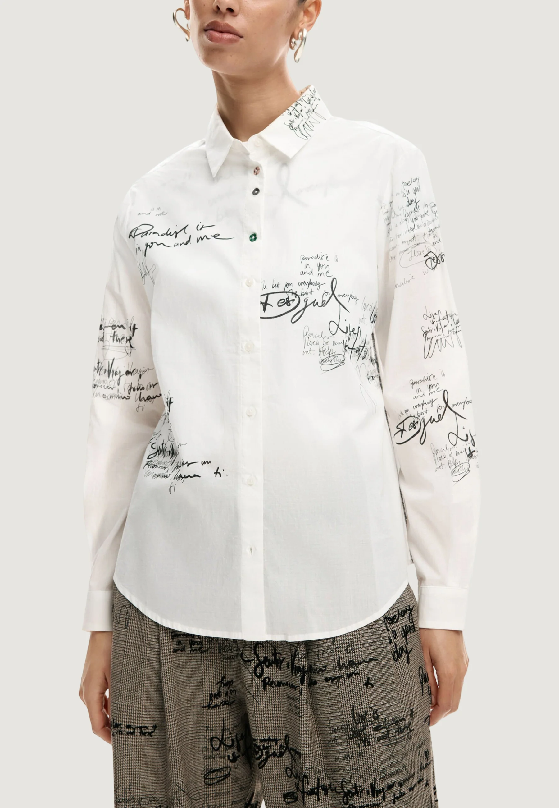 Camicia manica lunga Desigual CAM_BASK