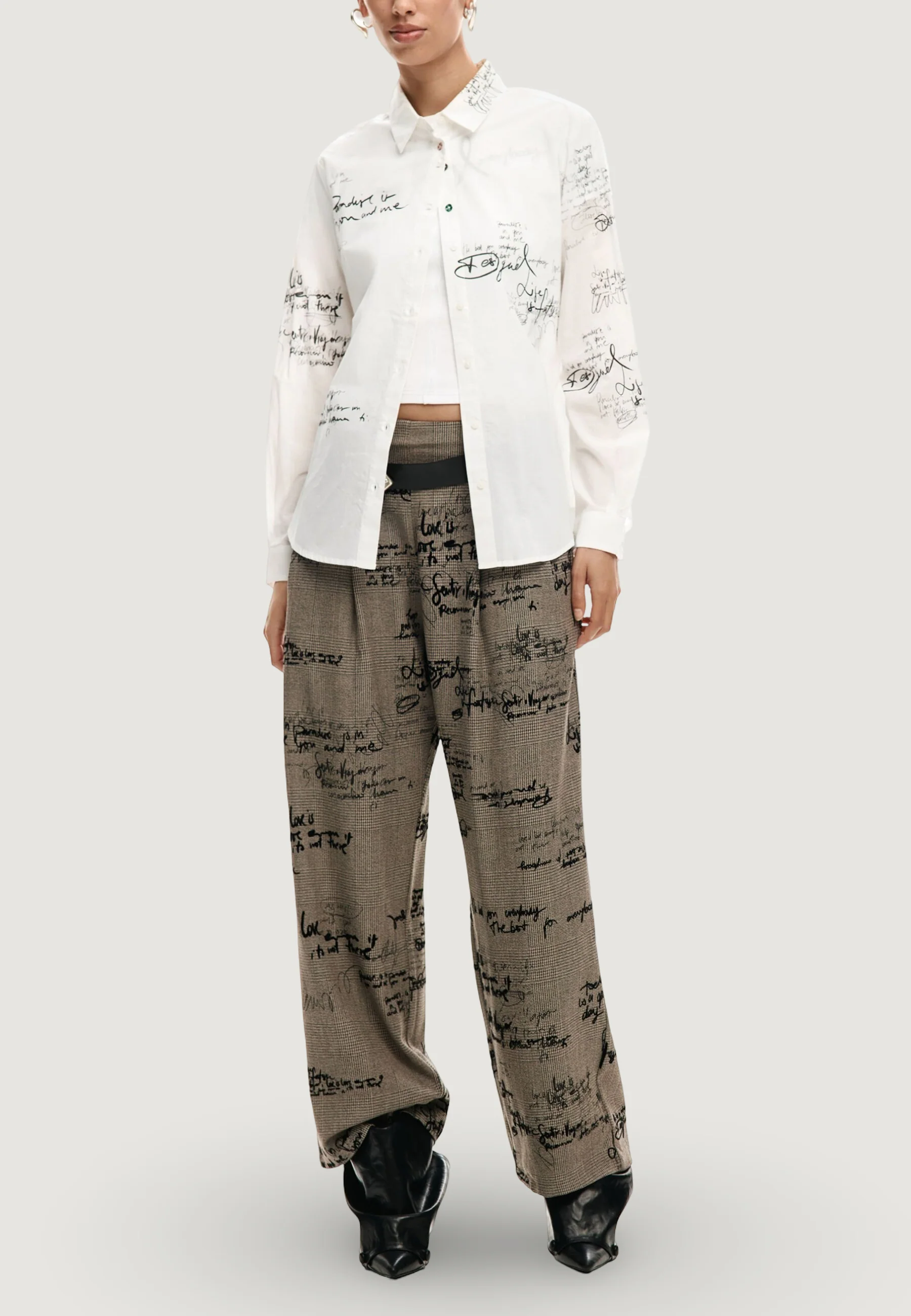 Camicia manica lunga Desigual CAM_BASK - Image 2