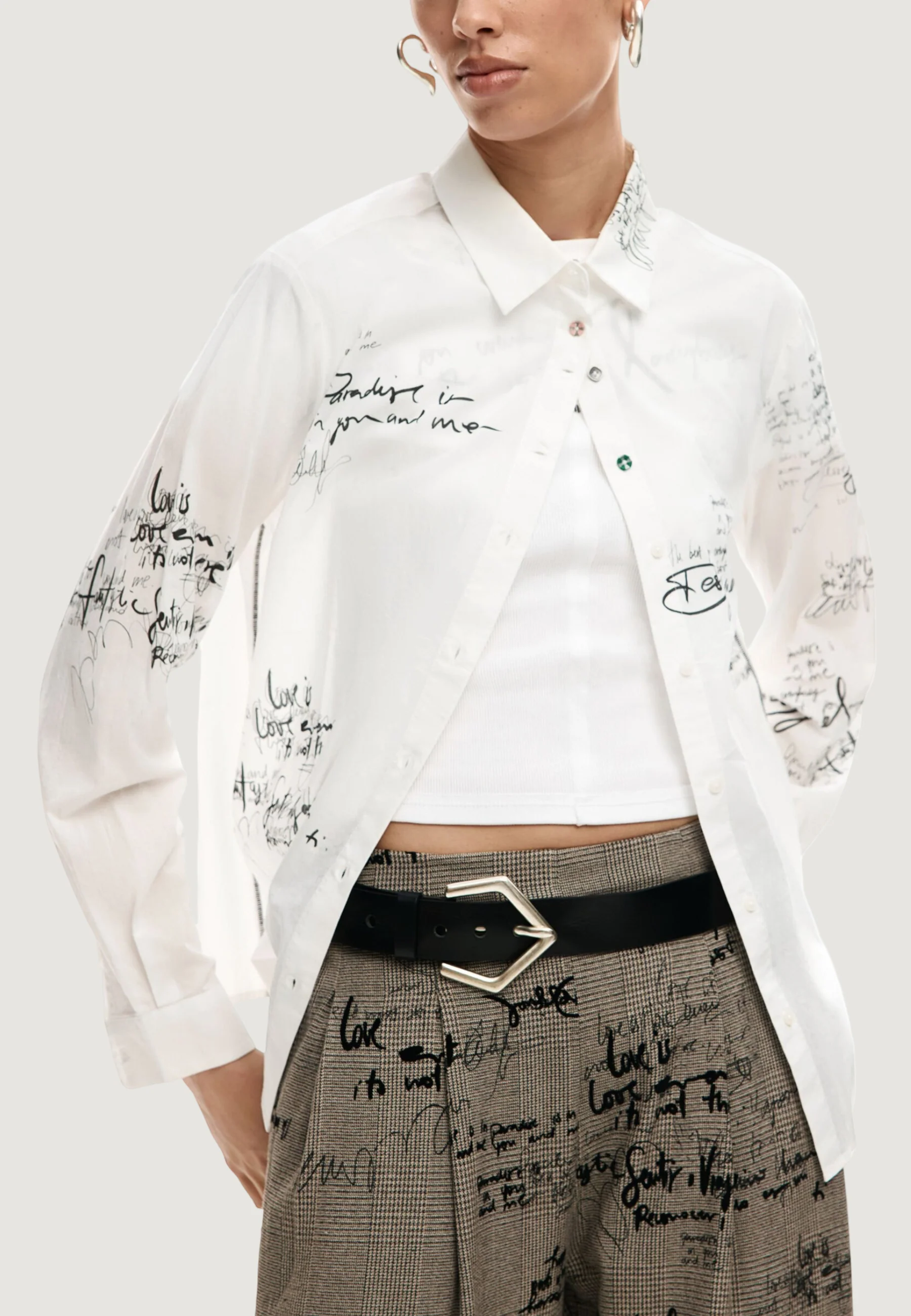 Camicia manica lunga Desigual CAM_BASK - Image 4