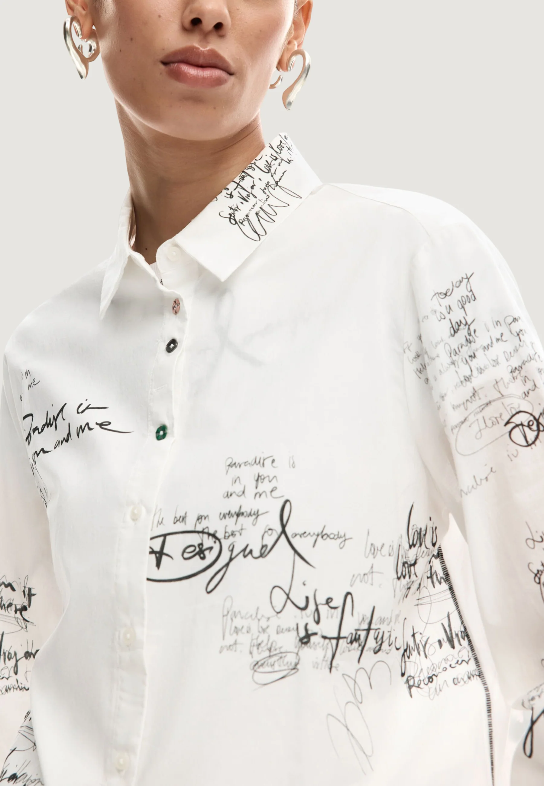 Camicia manica lunga Desigual CAM_BASK - Image 5