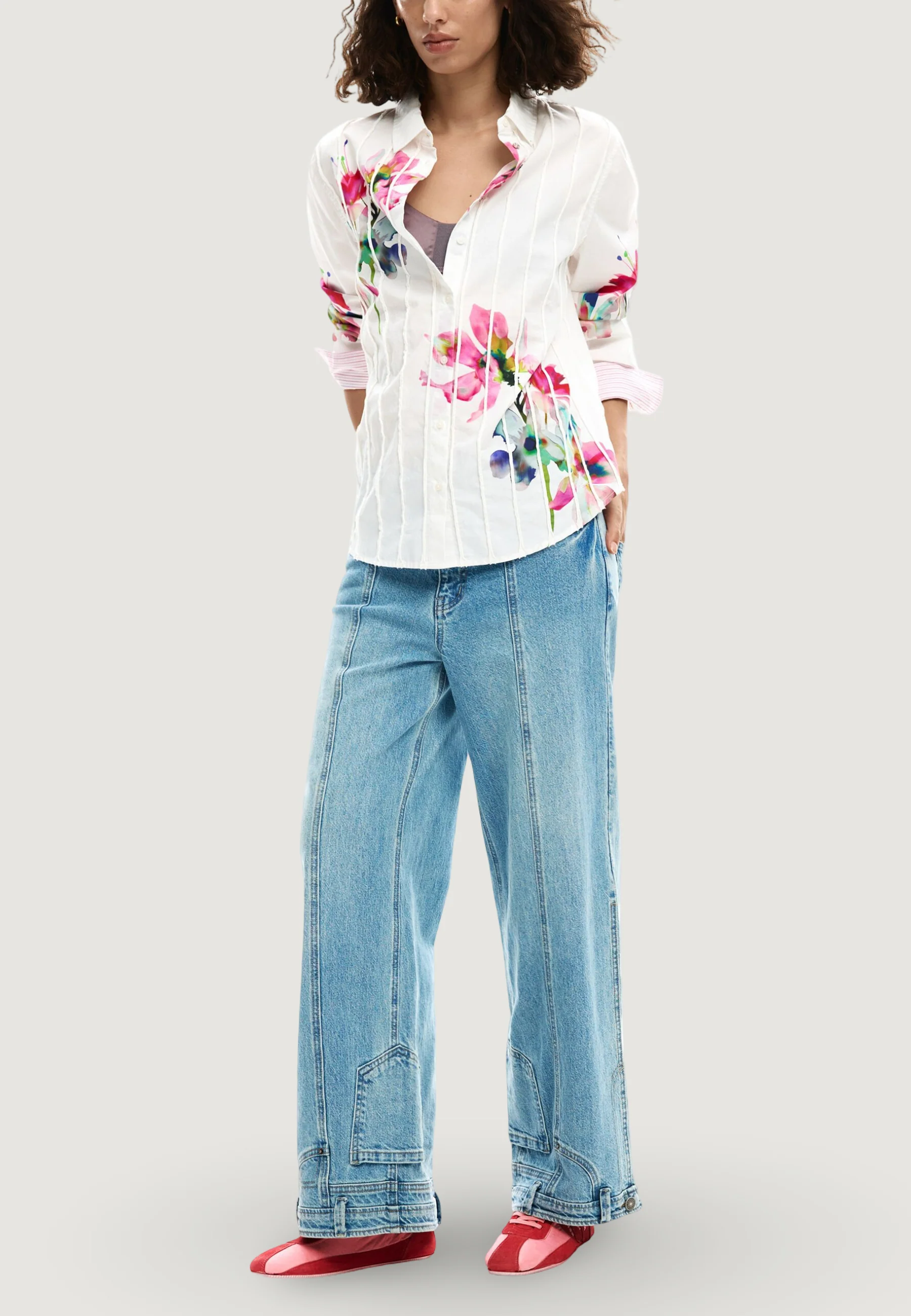 Camicia manica lunga Desigual CAM_COLLEGE - Image 3