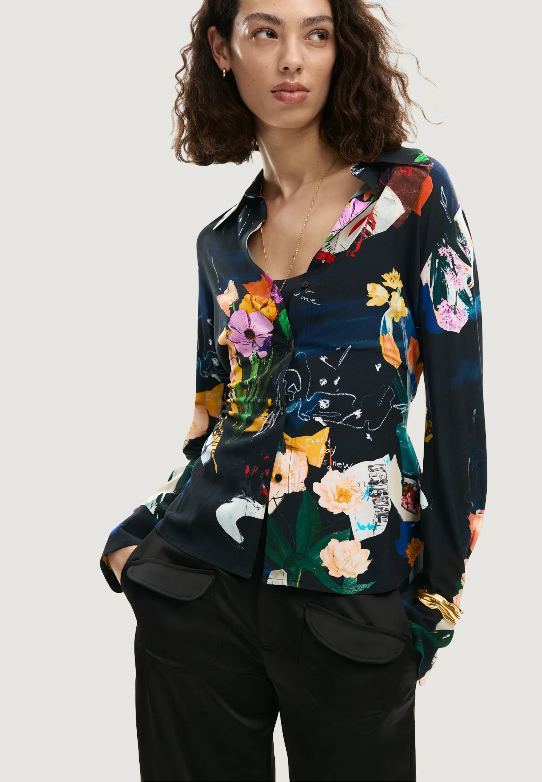 Camicia manica lunga Desigual CAM_FEREO - Image 4
