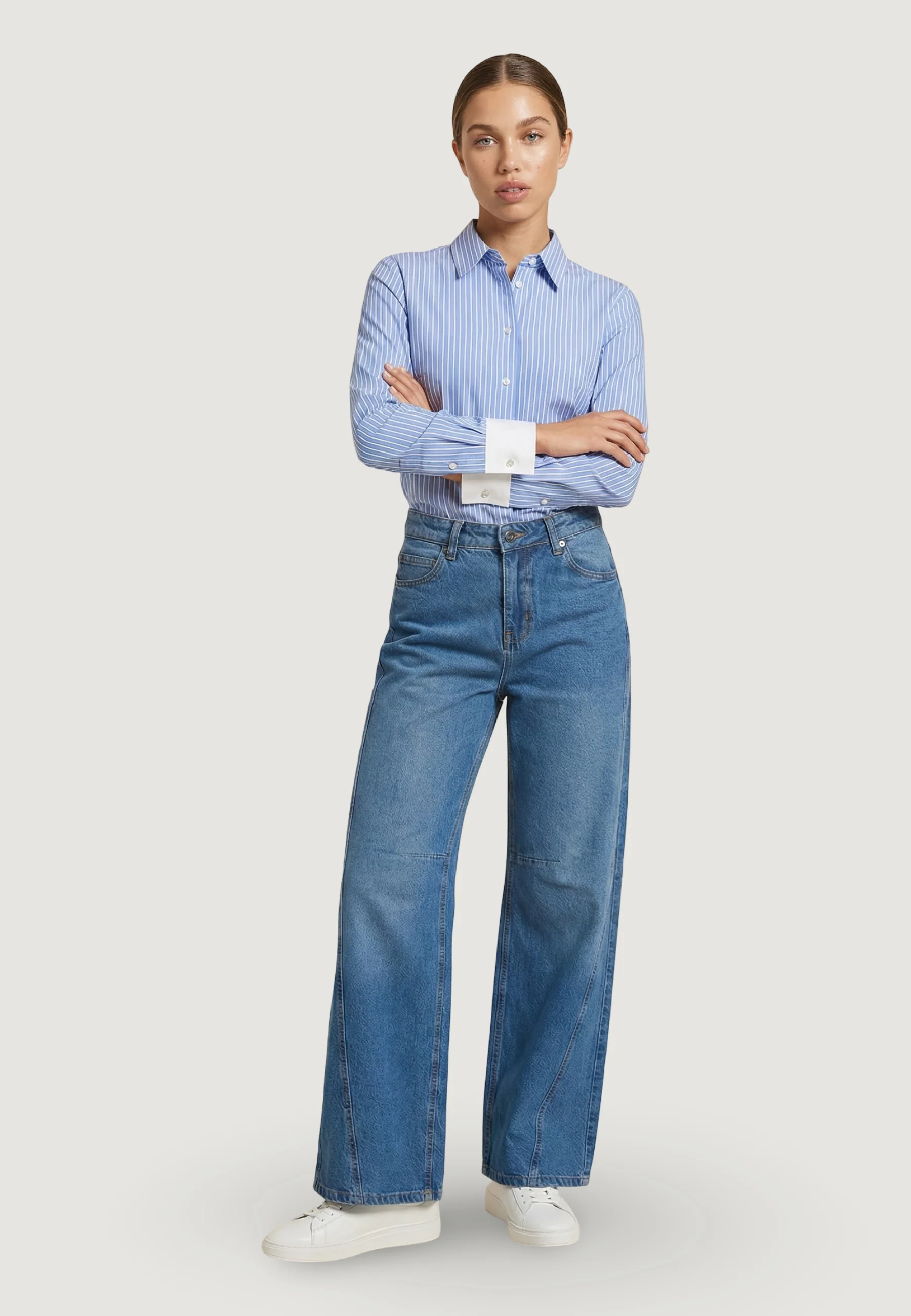 Camicia manica lunga I am Camicia Cotone Righe - Image 3