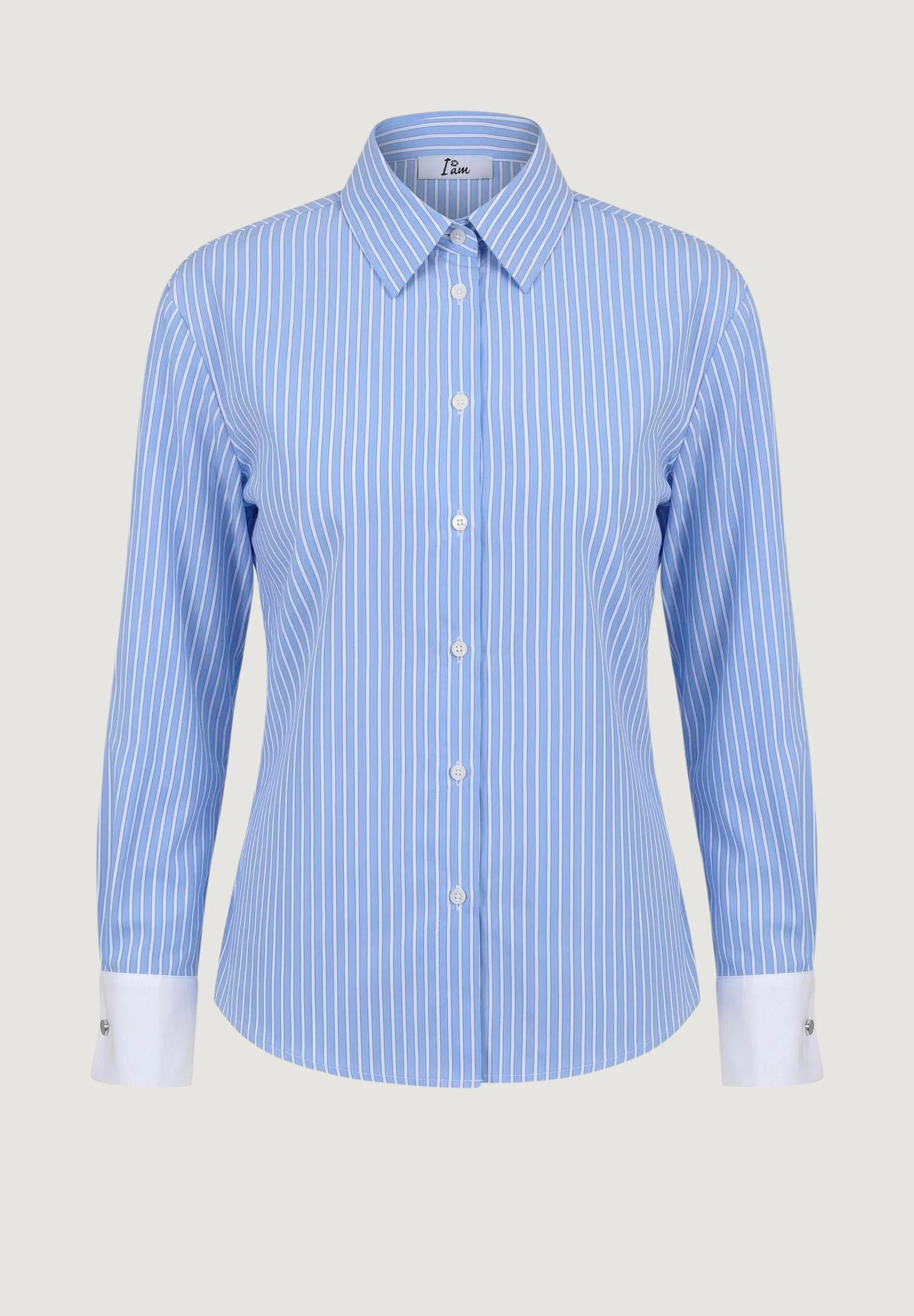 Camicia manica lunga I am Camicia Cotone Righe - Image 5