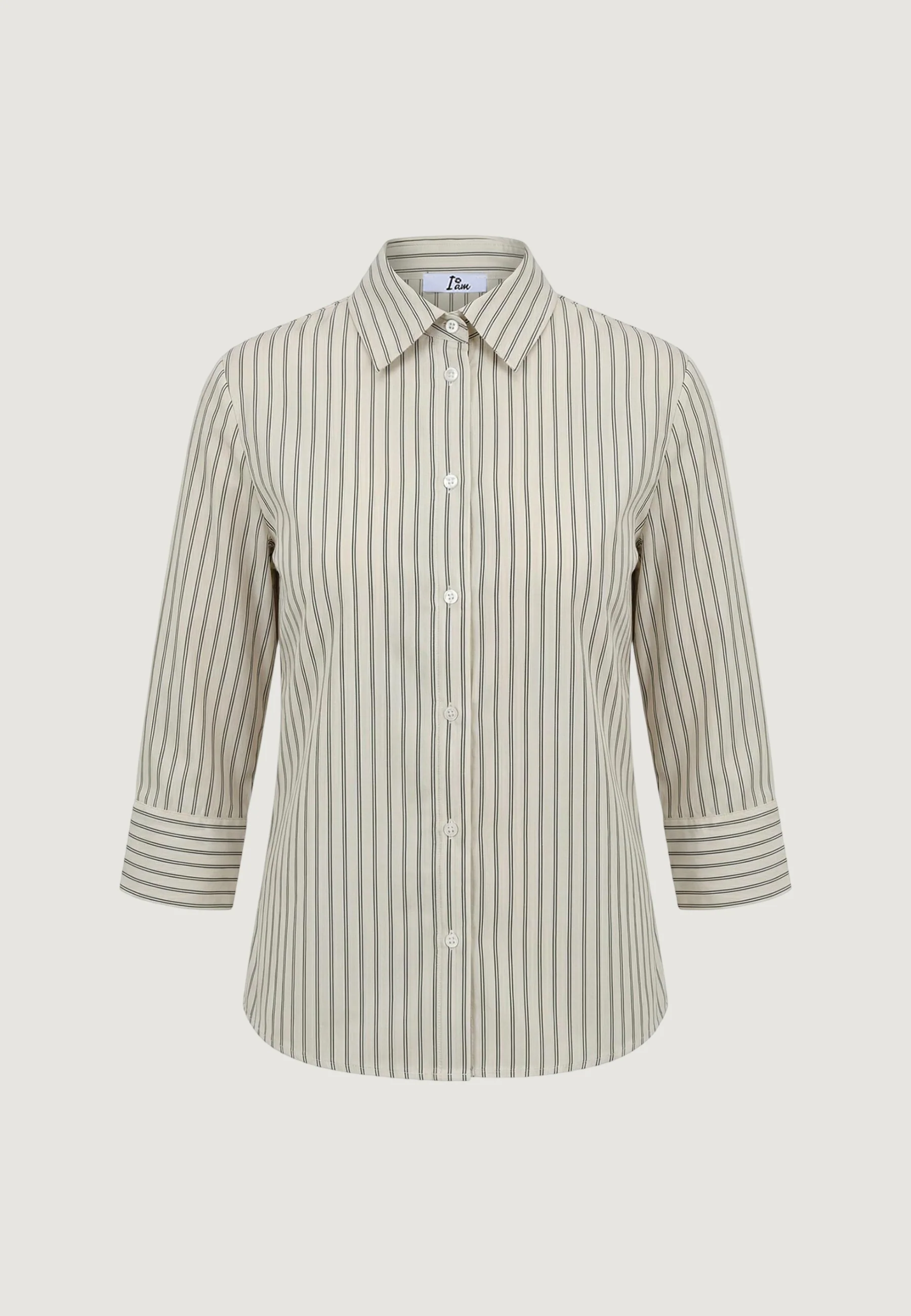 Camicia manica lunga I am Camicia Cotone Righe - Image 4