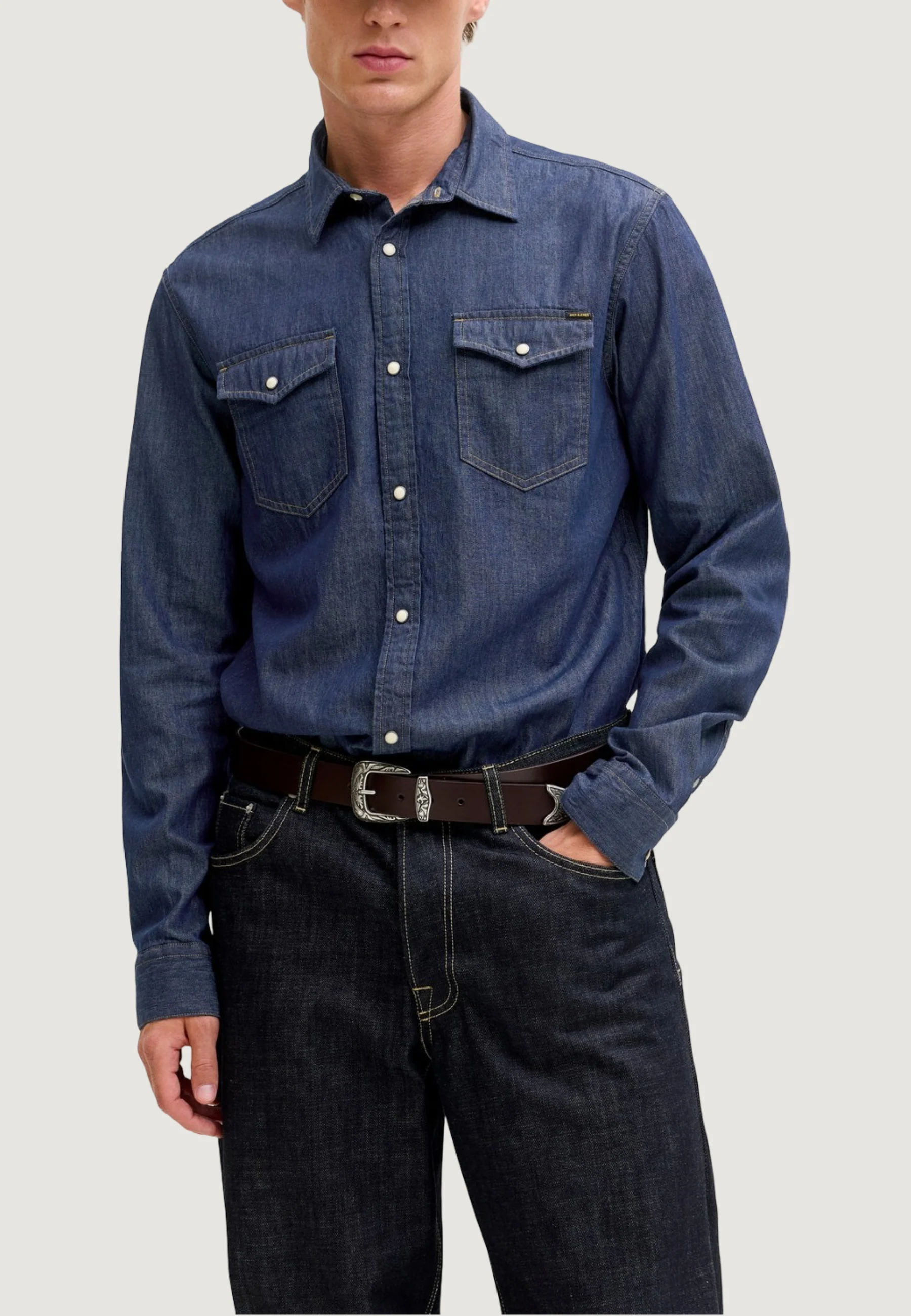 Camicia manica lunga Jack Jones JJESHERIDAN L/S NOOS