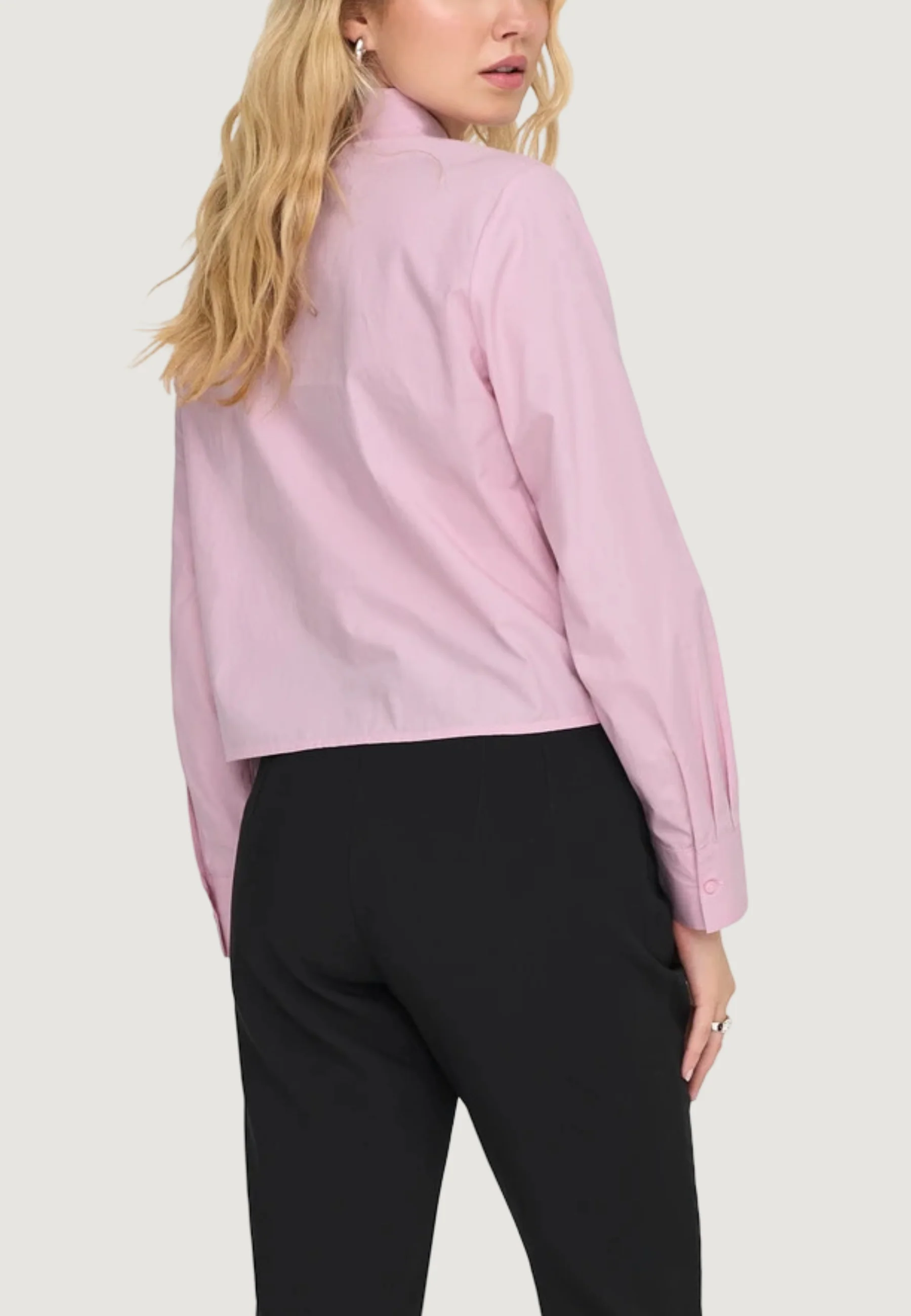 Camicia manica lunga Jacqueline de Yong Jdyriley L/S Short Emb. Shirt Wvn - Image 3