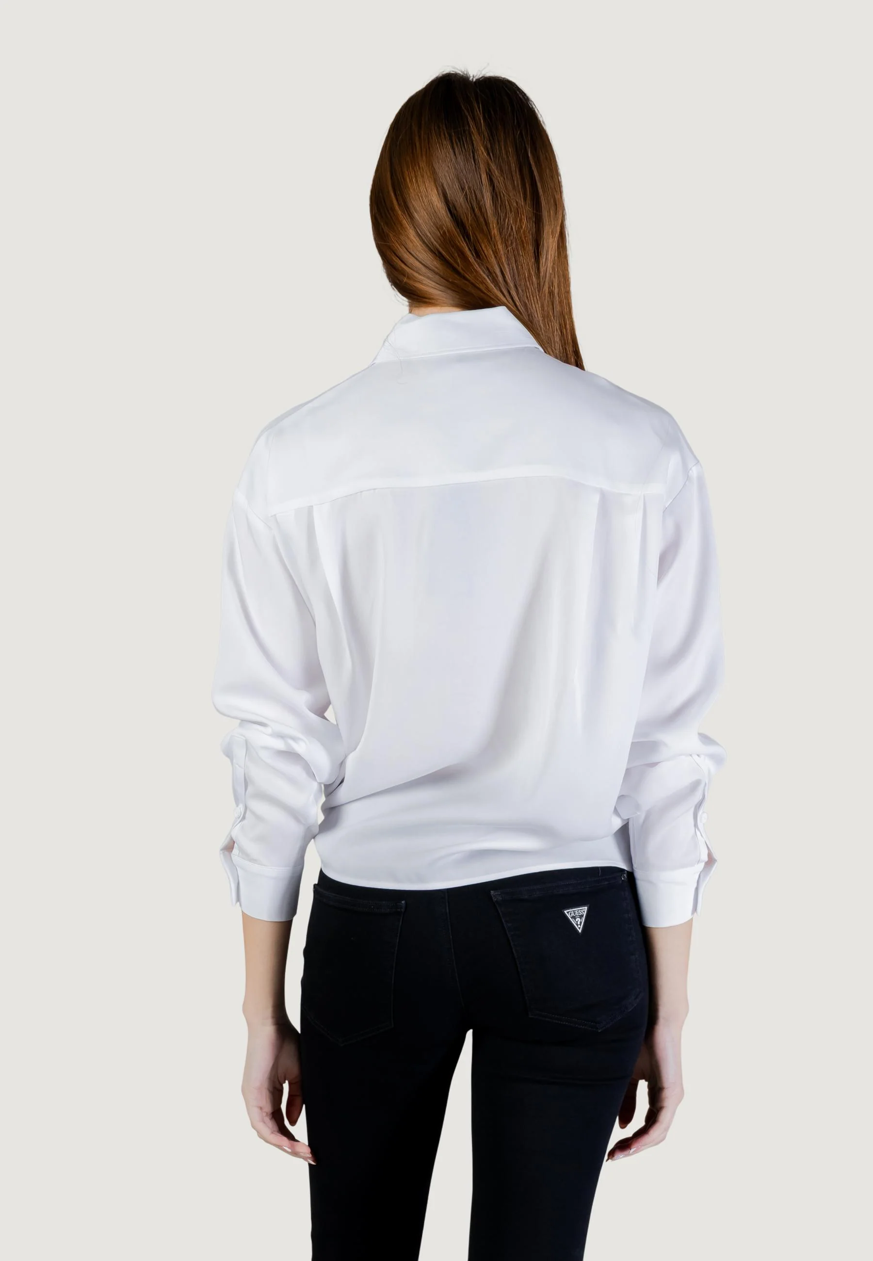 Camicia manica lunga Karl Lagerfeld Jeans KLJ Tied Blouse - Image 3