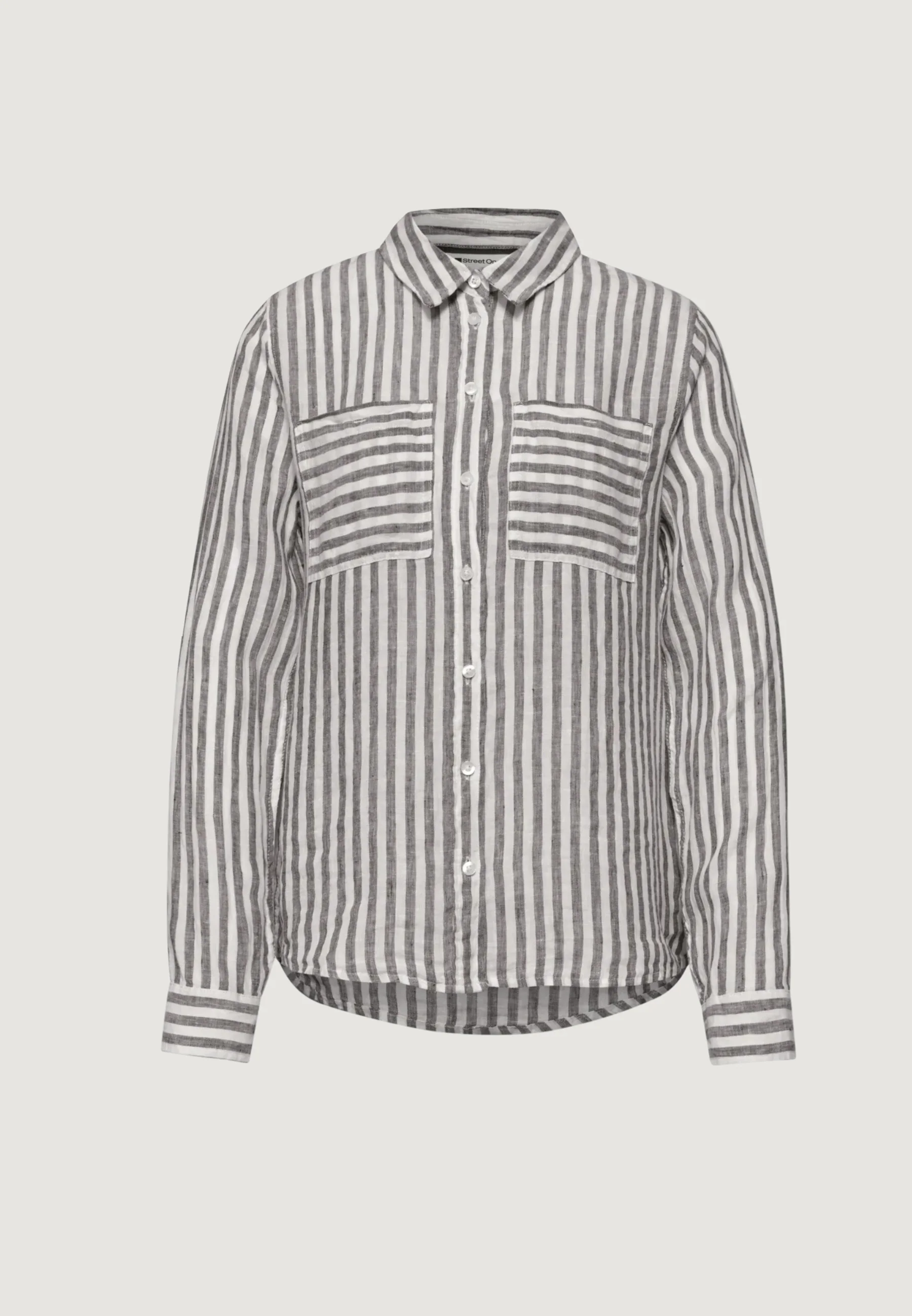 Camicia manica lunga Street One SOL_LTD QR Striped shirtcollarblouse - Image 4