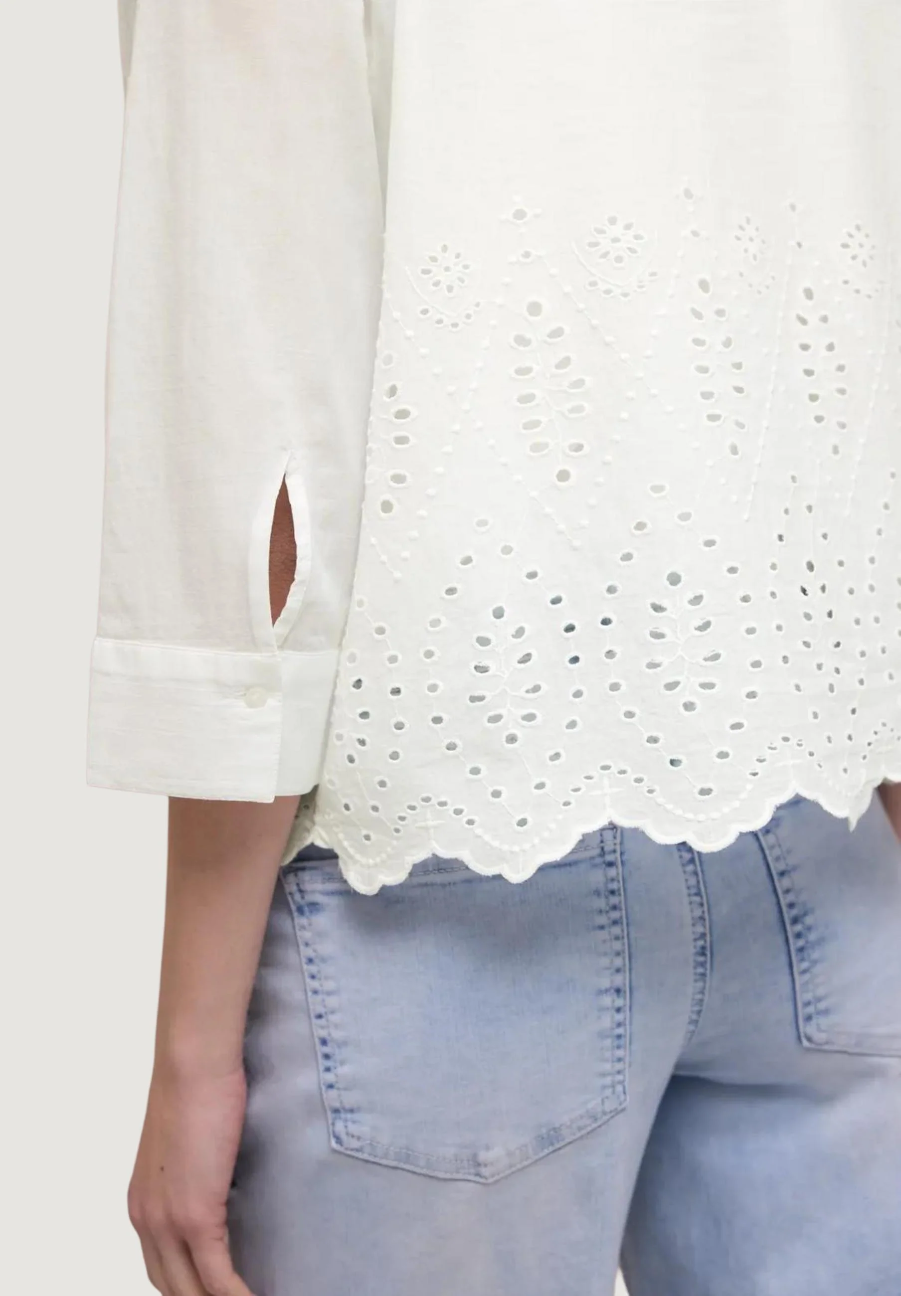 Camicia manica lunga Street One SOL_Rising shiffley shirtcollar blouse - Image 4