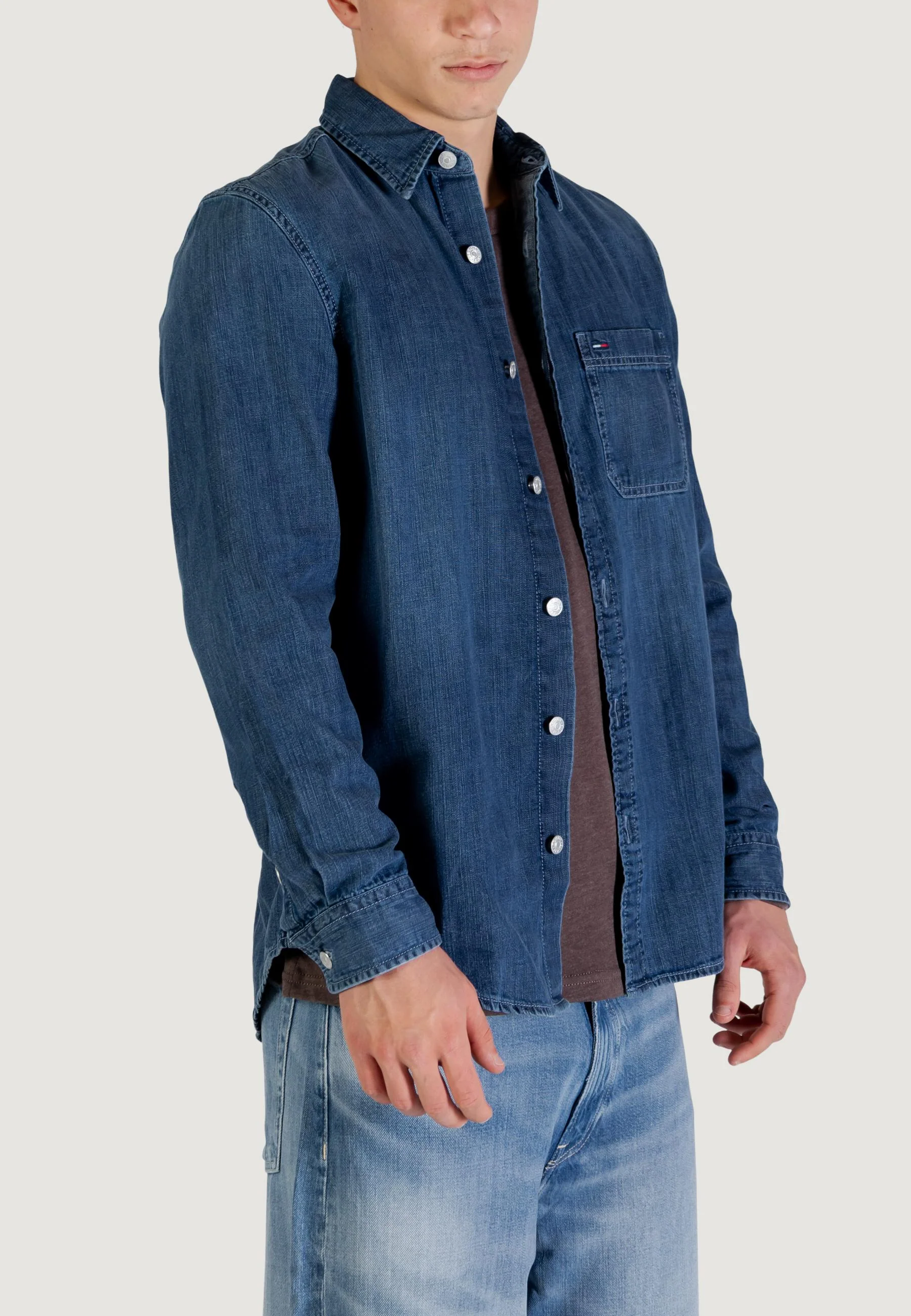 Camicia manica lunga Tommy Hilfiger Jeans DM0DM22303 - Image 3