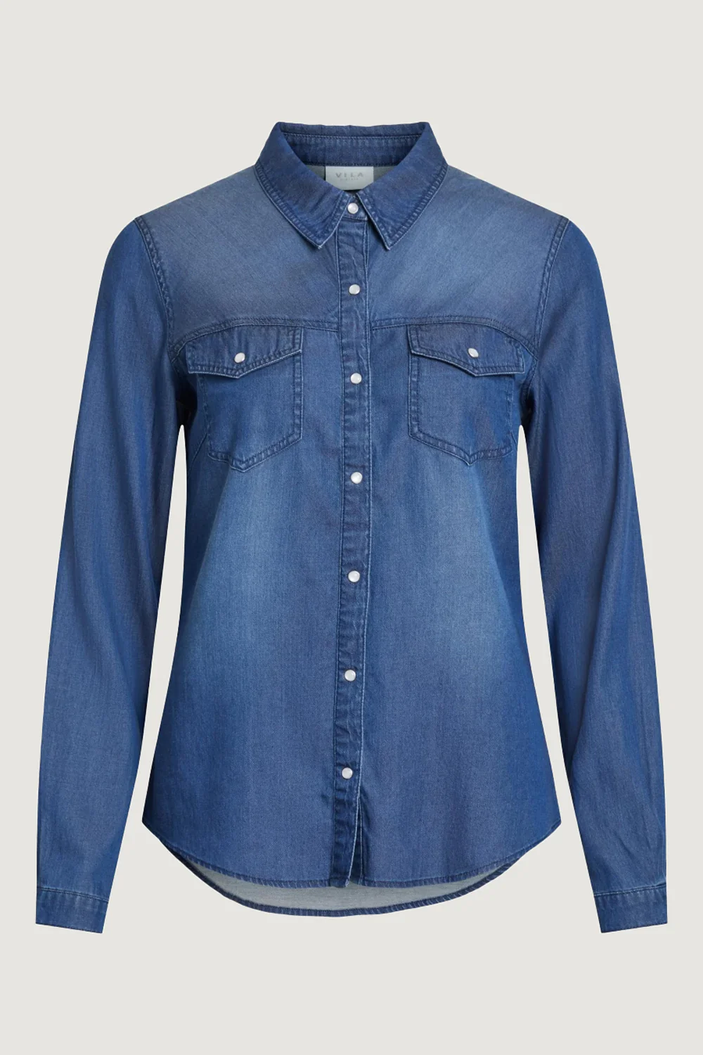 Camicia manica lunga Vila Clothes VIBISTA DENIM SHIRT - Image 2