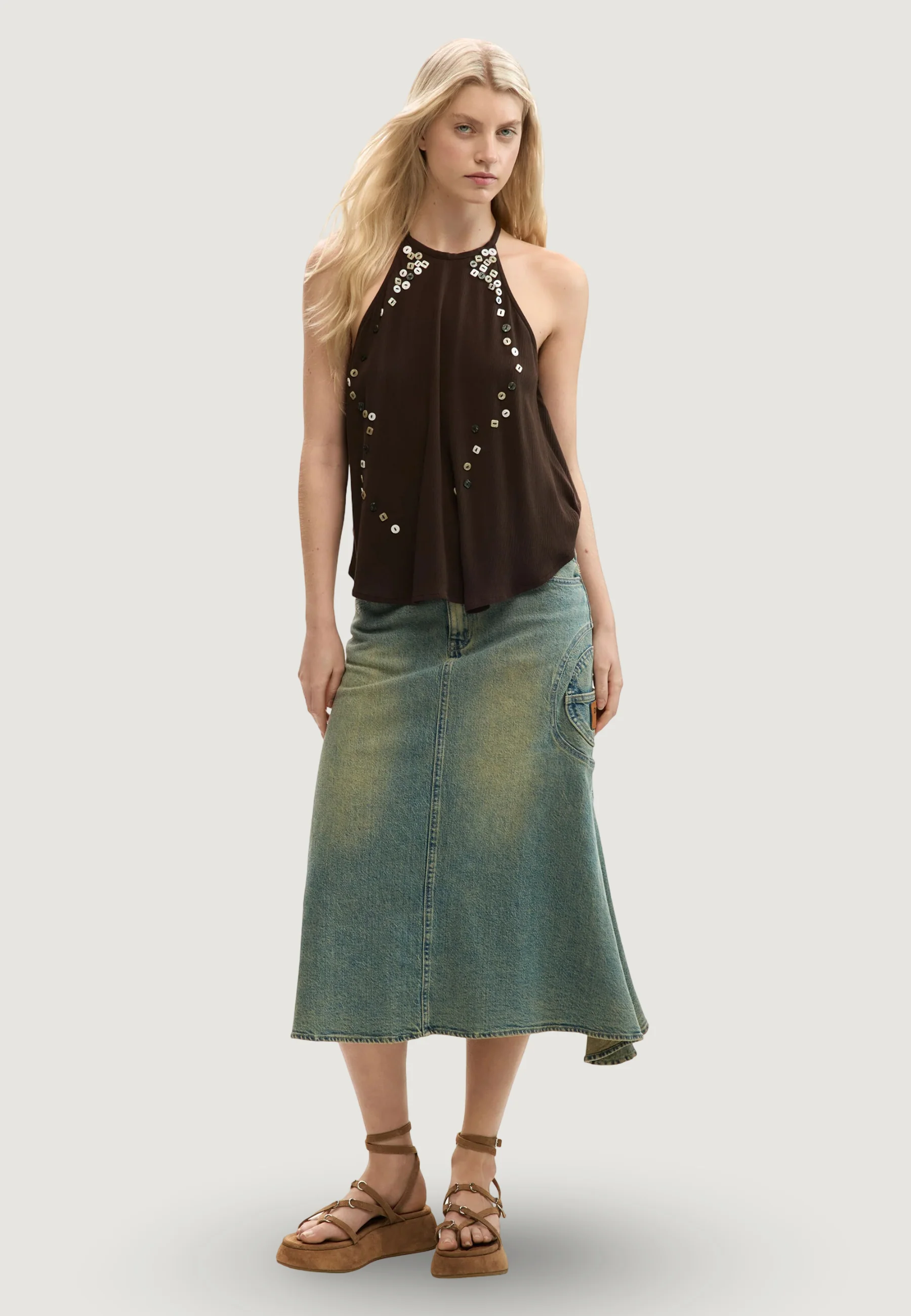 Canotta Desigual BLUS_BOTT - Image 2
