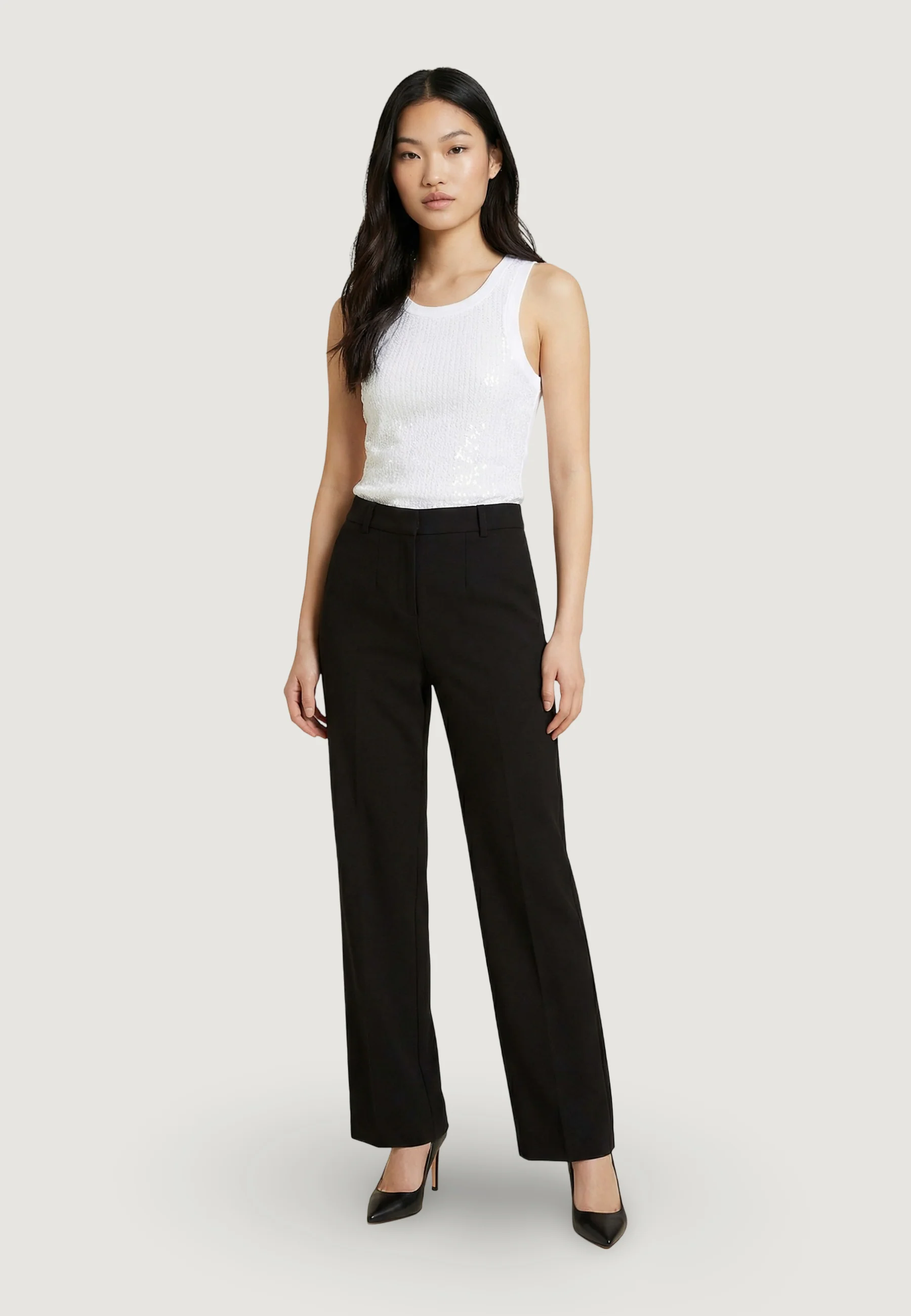 Canotta Guess SL ALEXIA SEQUINS TANK TOP - Image 4