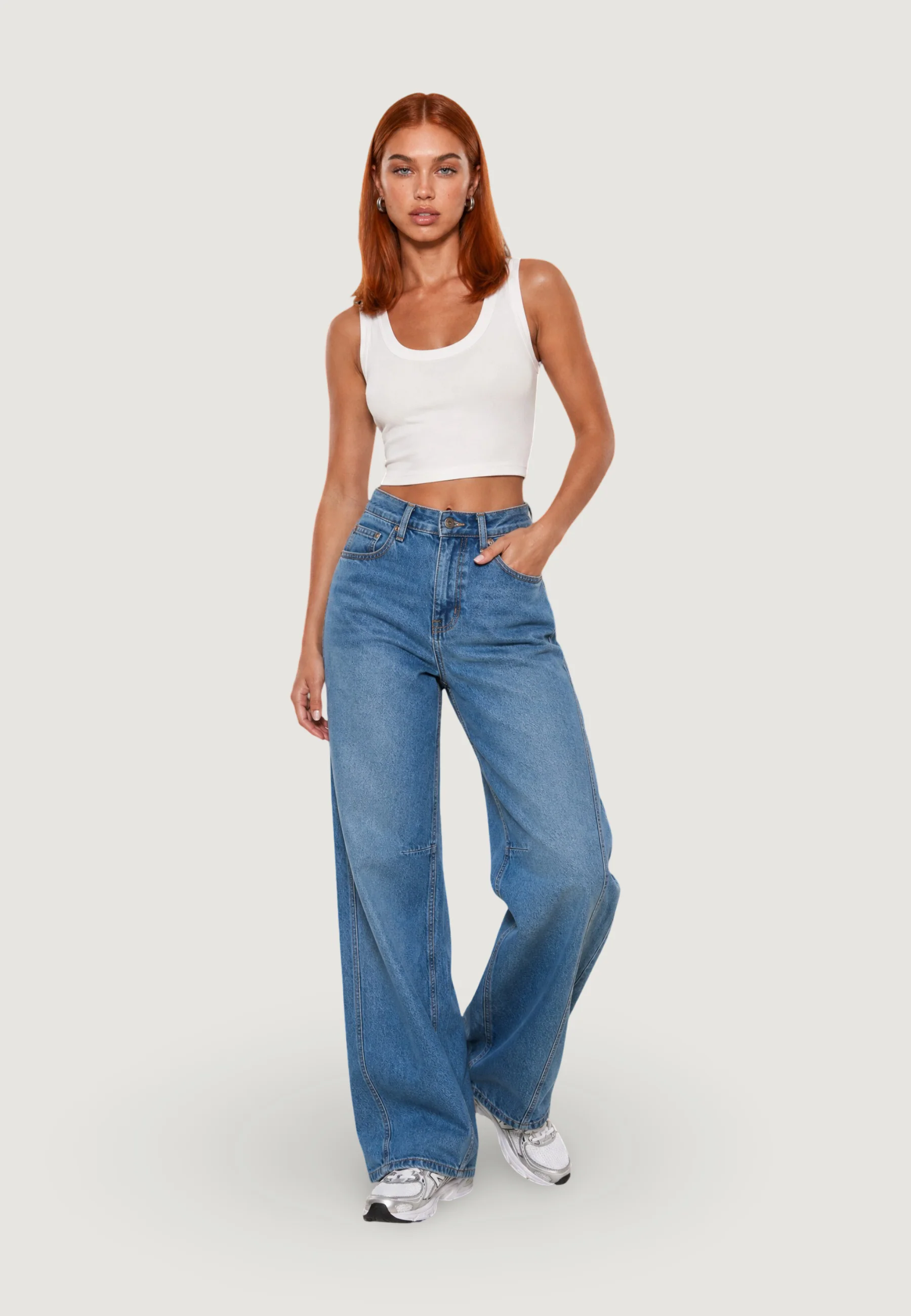 Canotta I am CROP TOP BASIC - Image 3