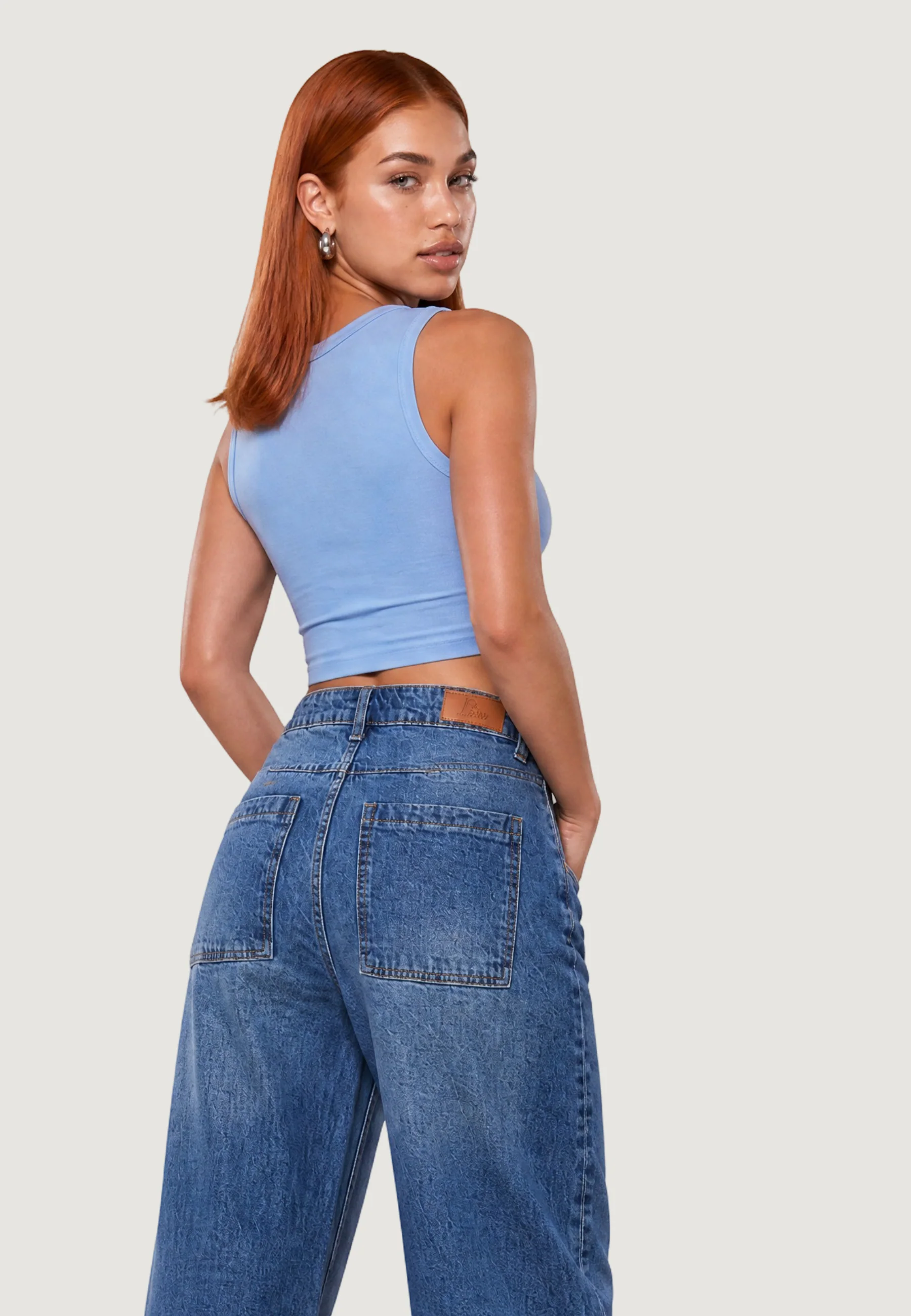 Canotta I am CROP TOP BASIC - Image 2