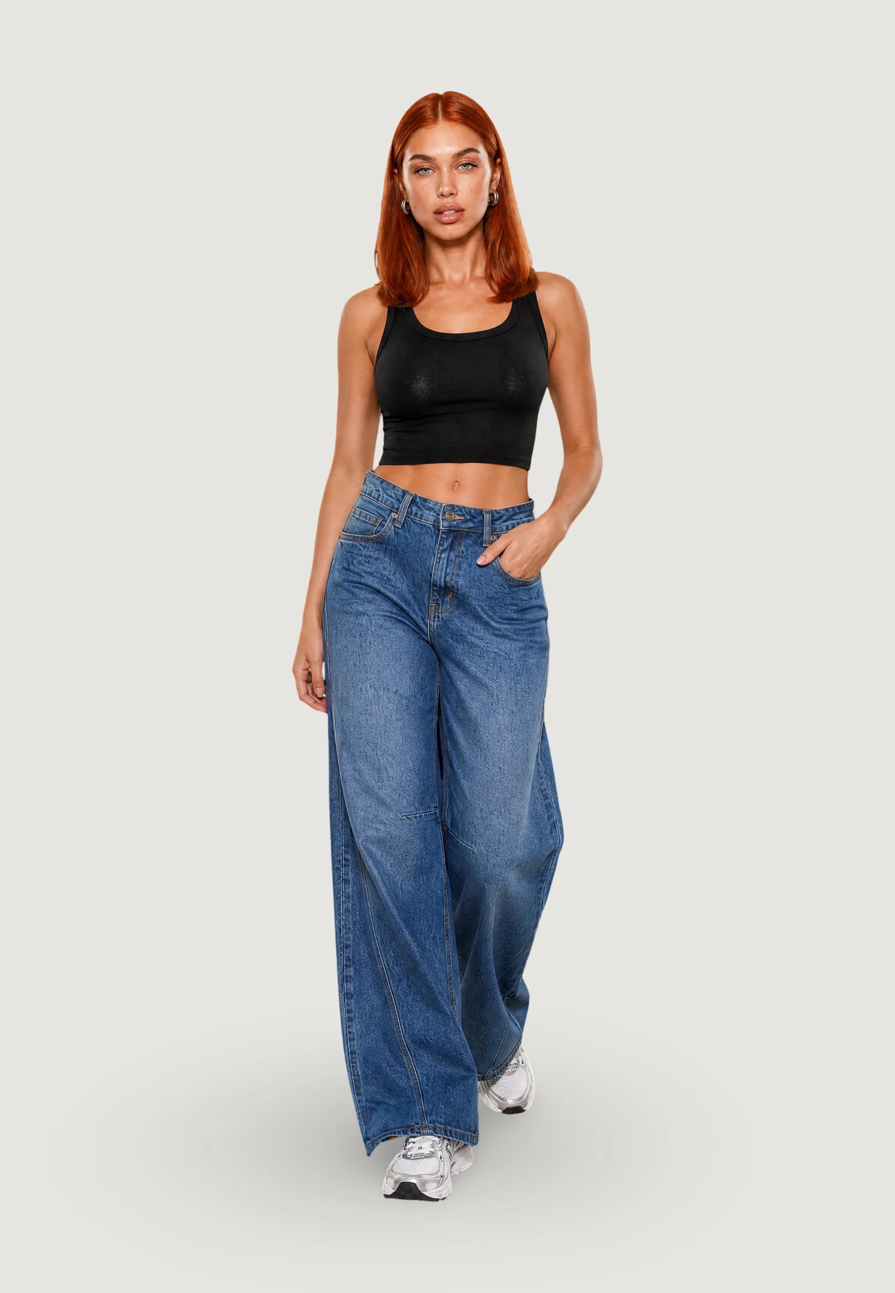 Canotta I am CROP TOP BASIC - Image 3