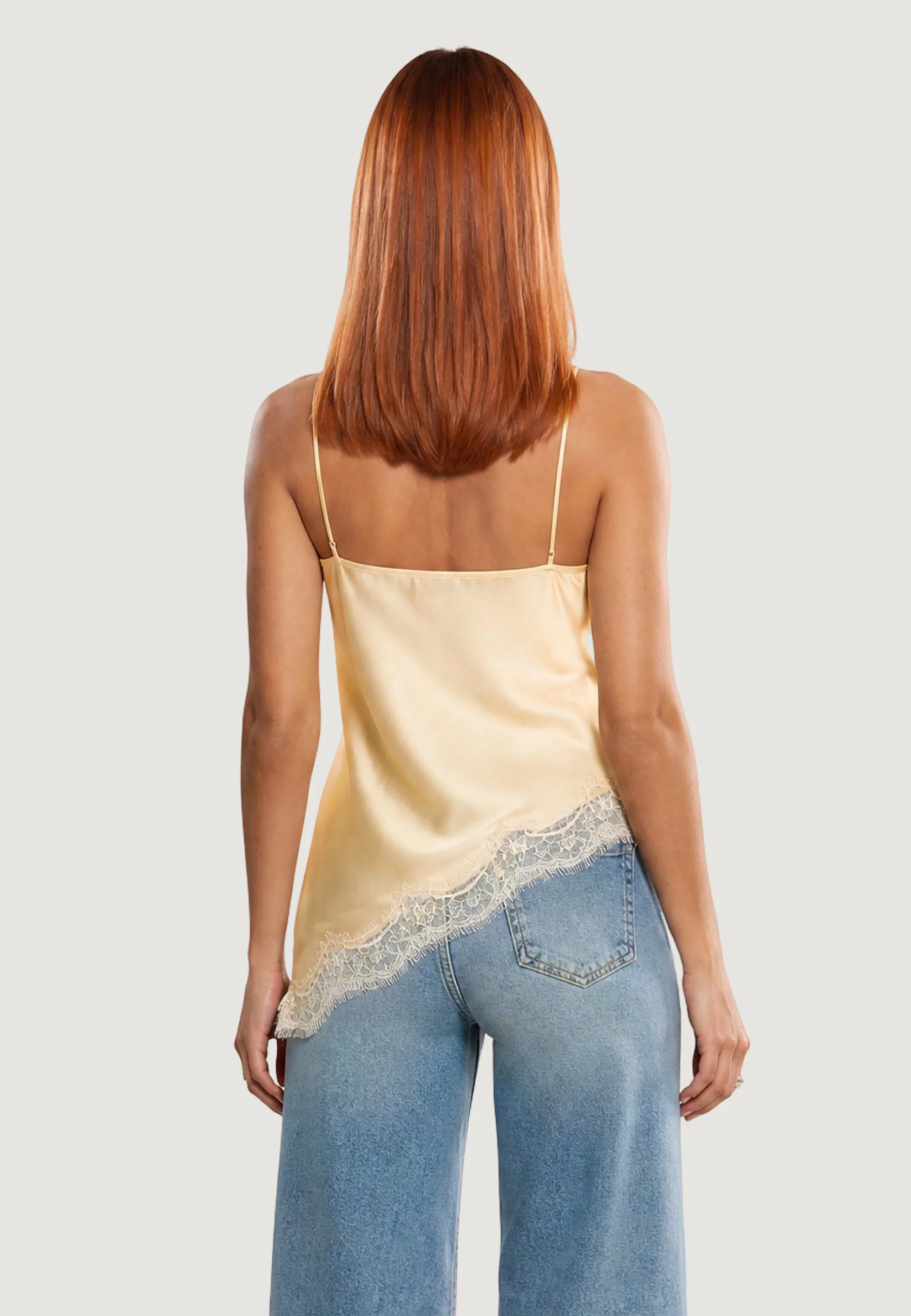 Canotta Jacqueline de Yong JDYFIFI S/L ASYM LACE SINGLET WVN NOOS - Image 4