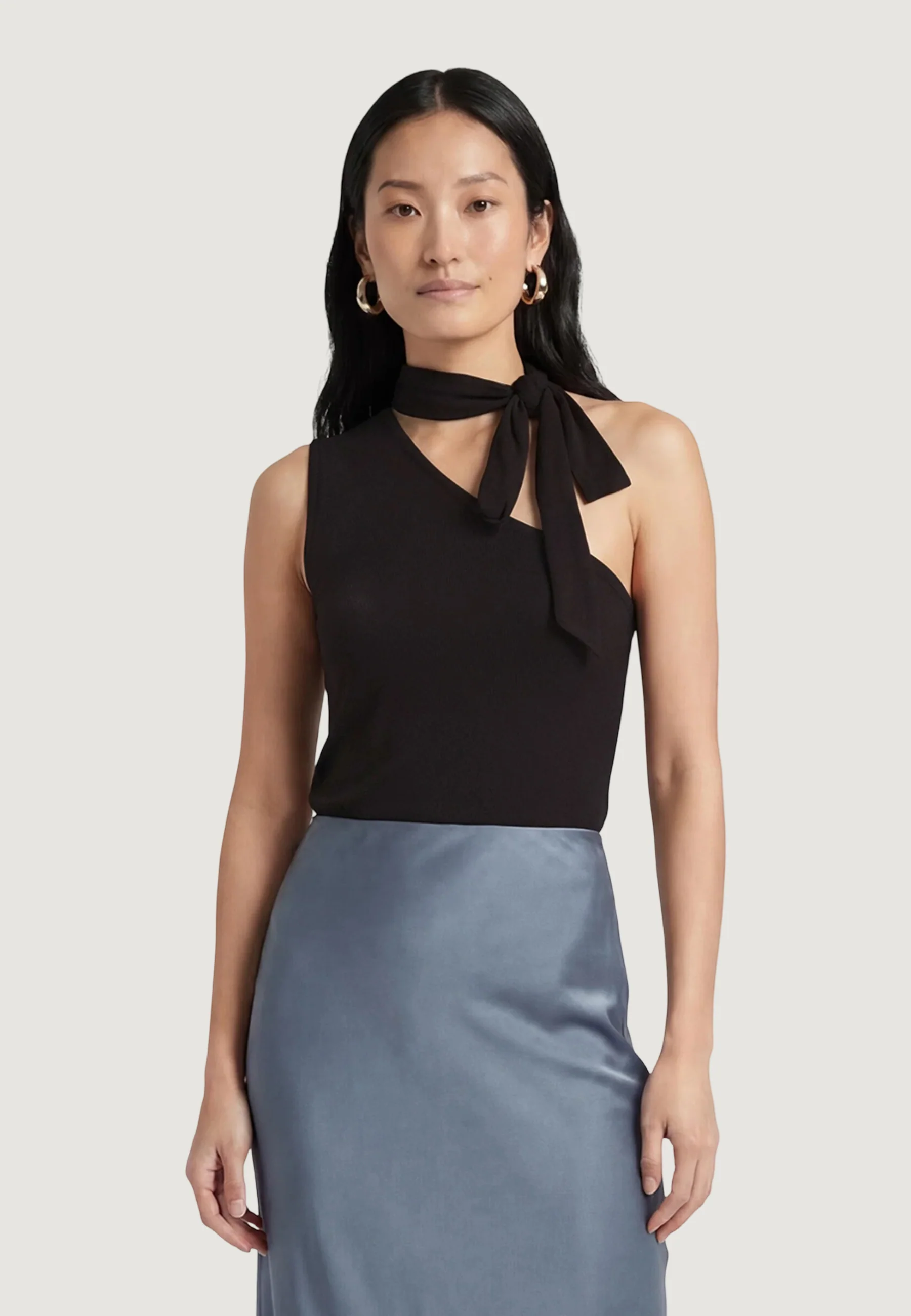 Canotta Jacqueline de Yong JDYMATI ONE SHOULDER SCARF TOP JRS EXP