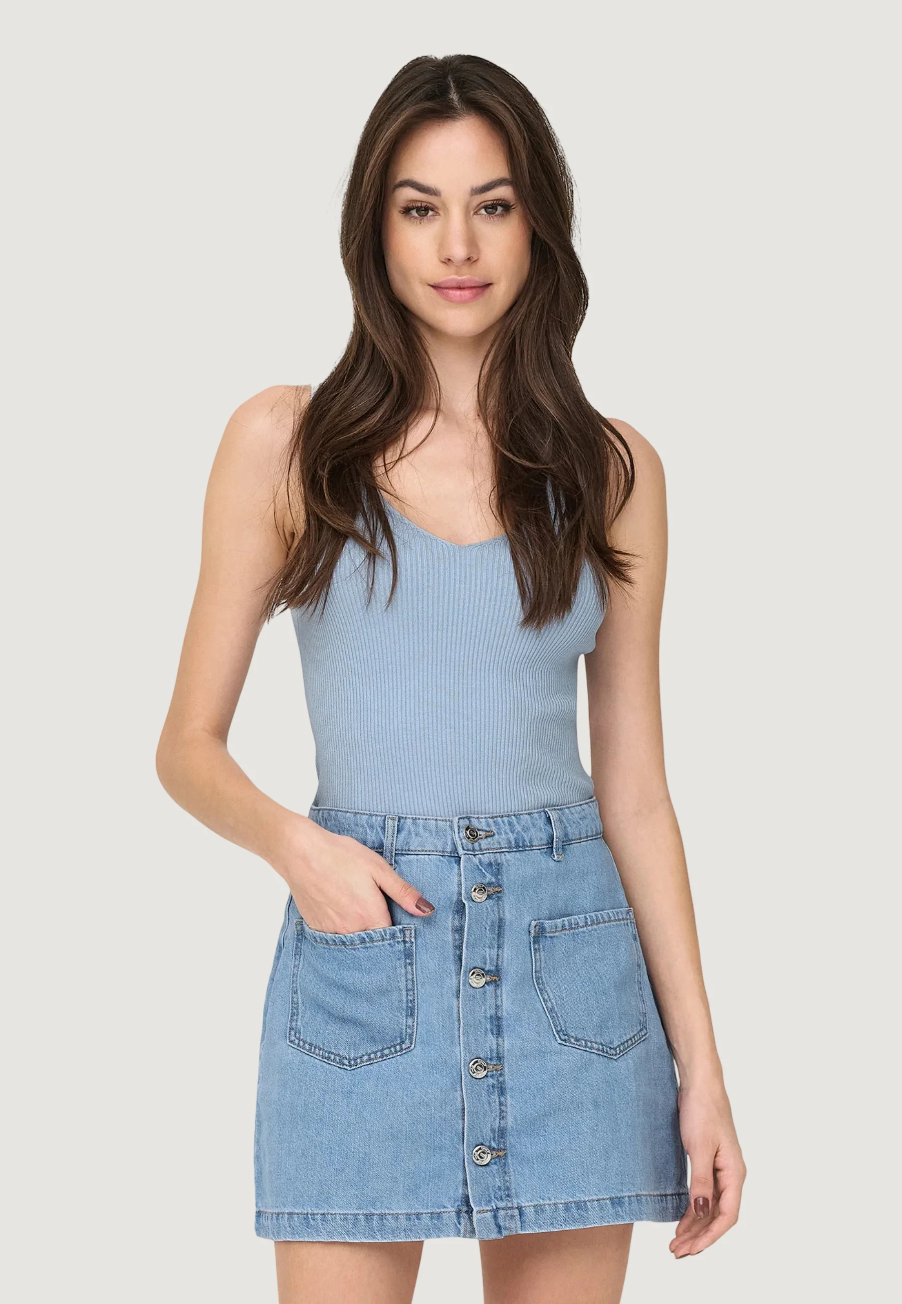 Canotta Jacqueline de Yong NANNA S/L TOP KNT NOOS - Image 2
