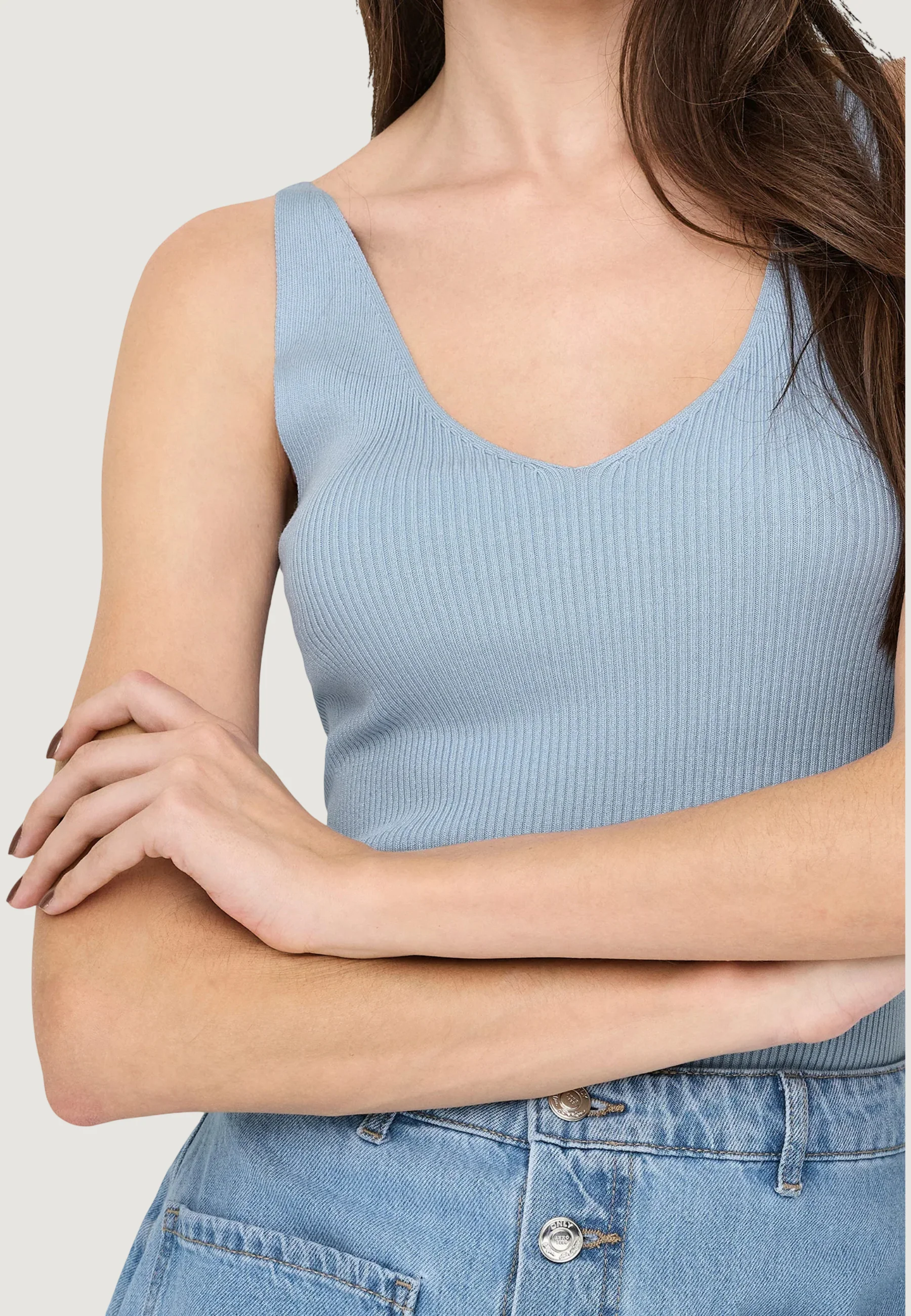 Canotta Jacqueline de Yong NANNA S/L TOP KNT NOOS - Image 7