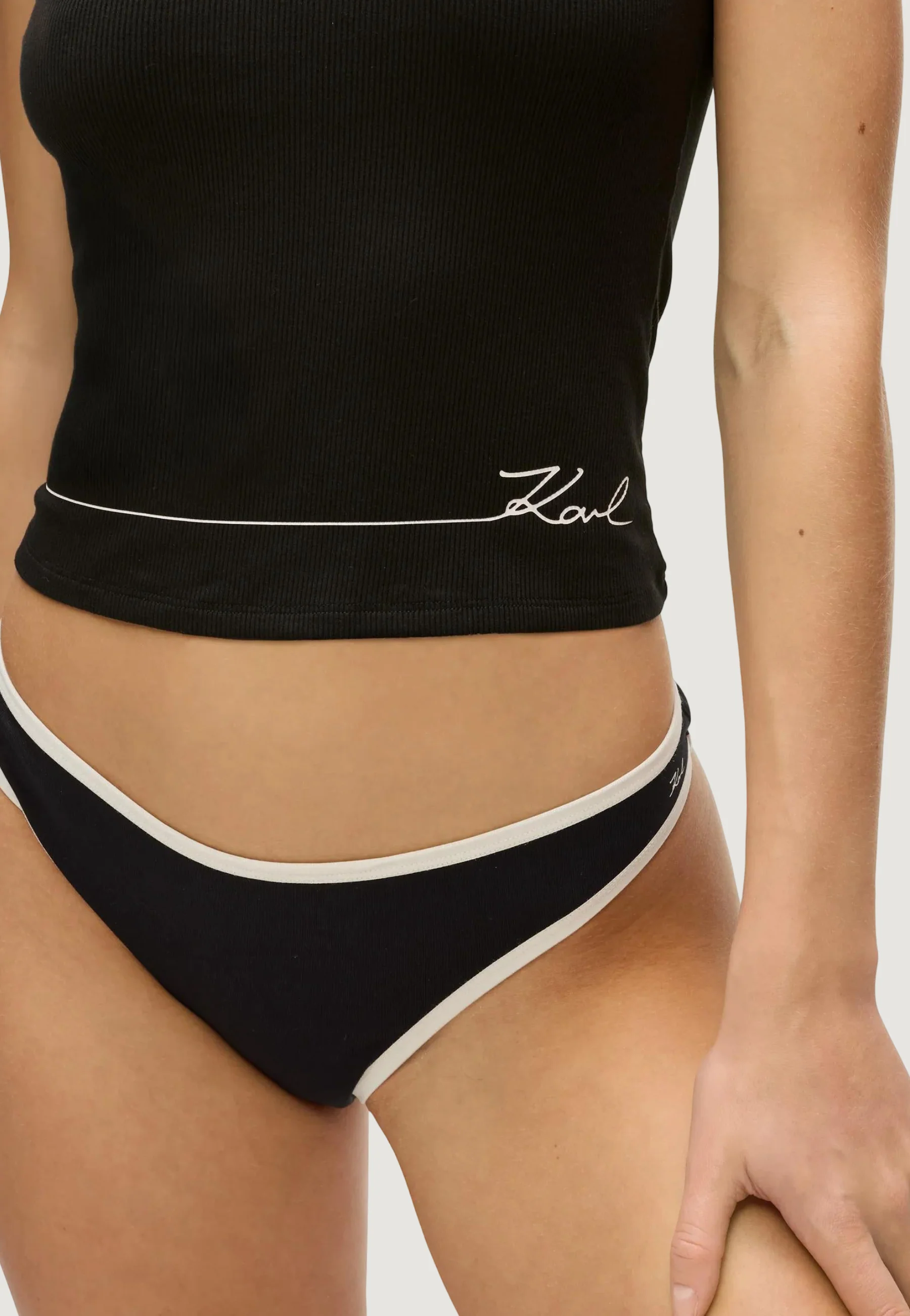 Canotta Karl Lagerfeld Jeans SIGNATURE LOUGE TANK TOP - Image 2
