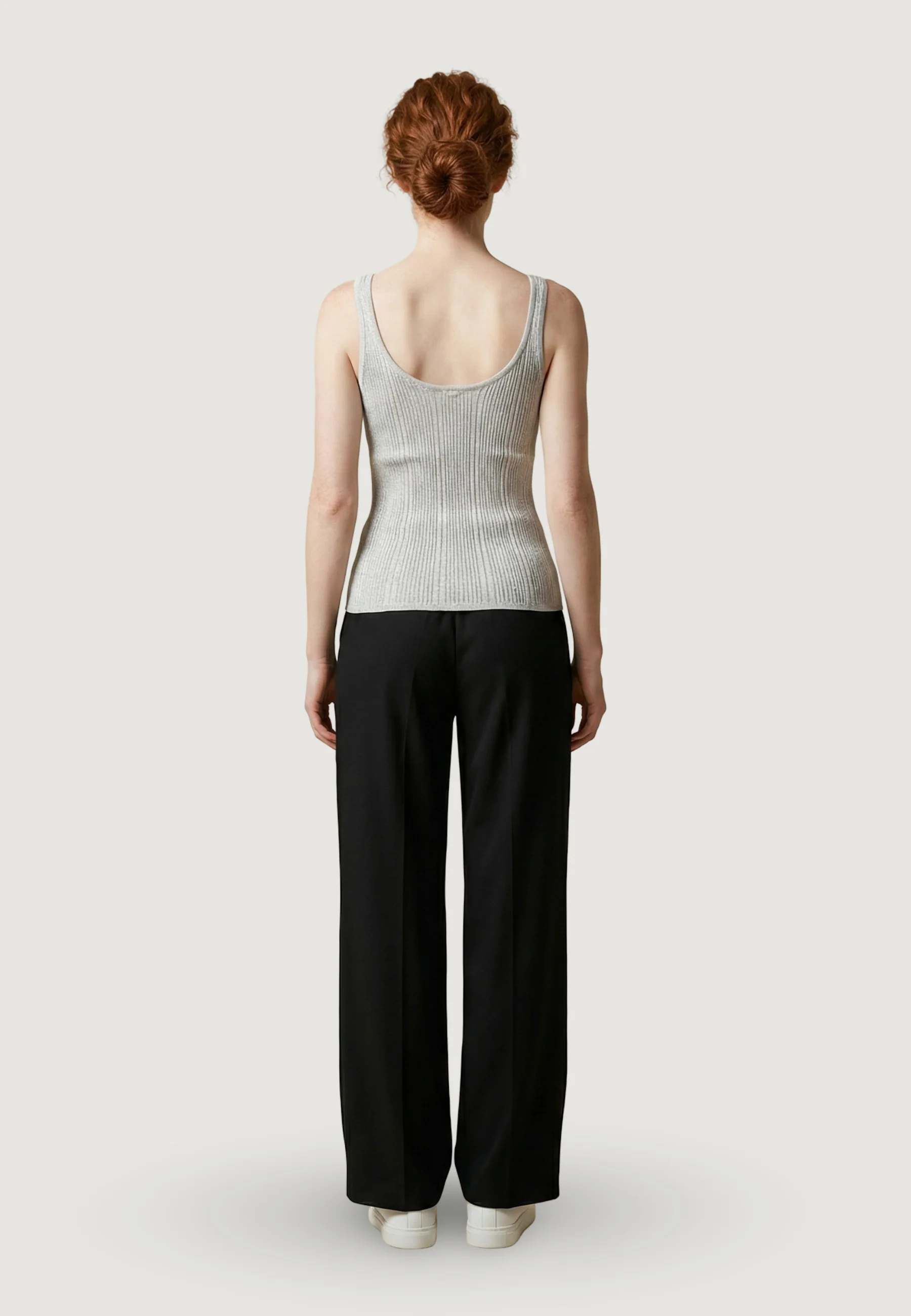 Canotta Only Onlanna Sl Glitter Revers Rib Top Knt - Image 3