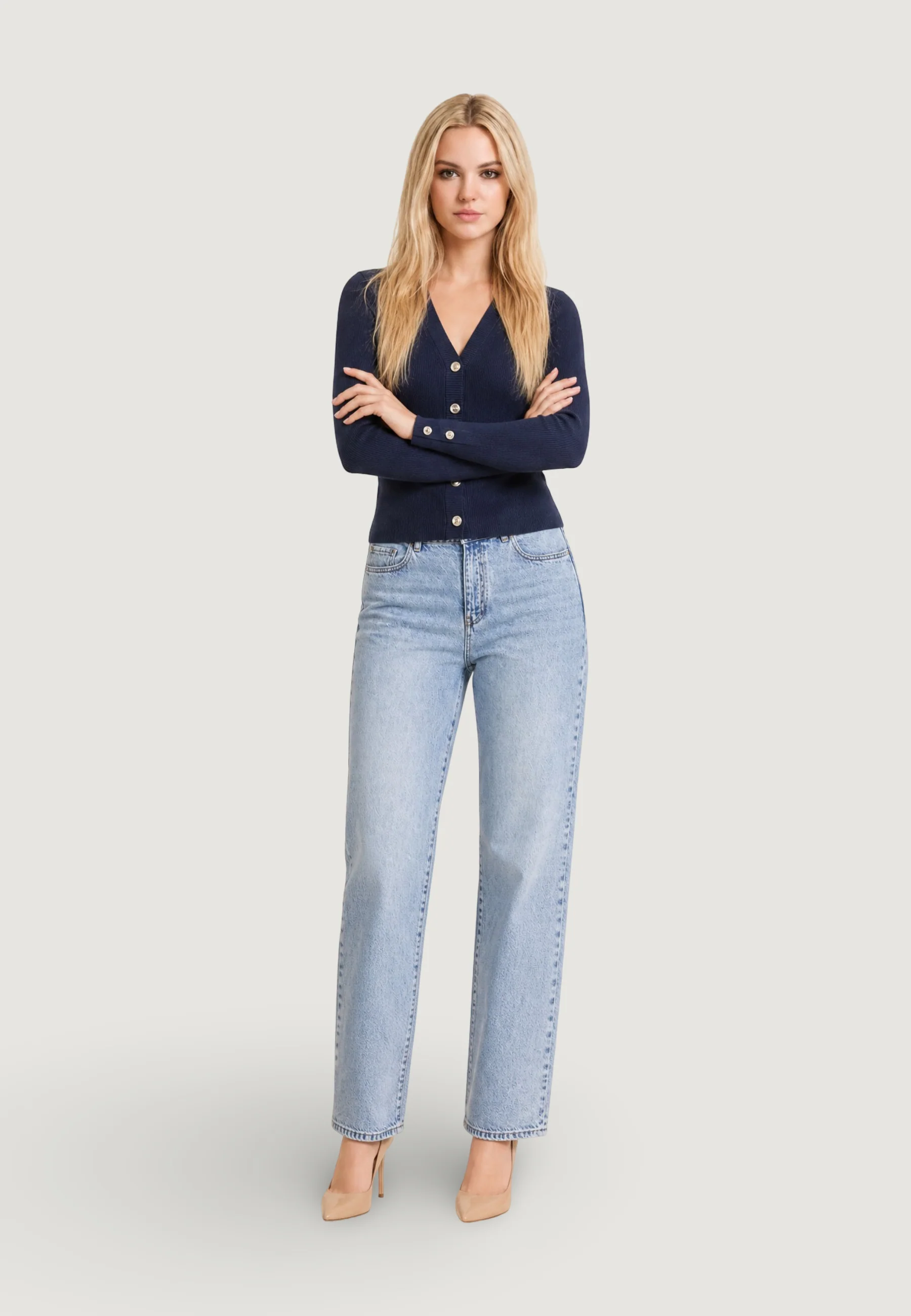 Cardigan Guess LS VN ELLIE CARDI SW - Image 4