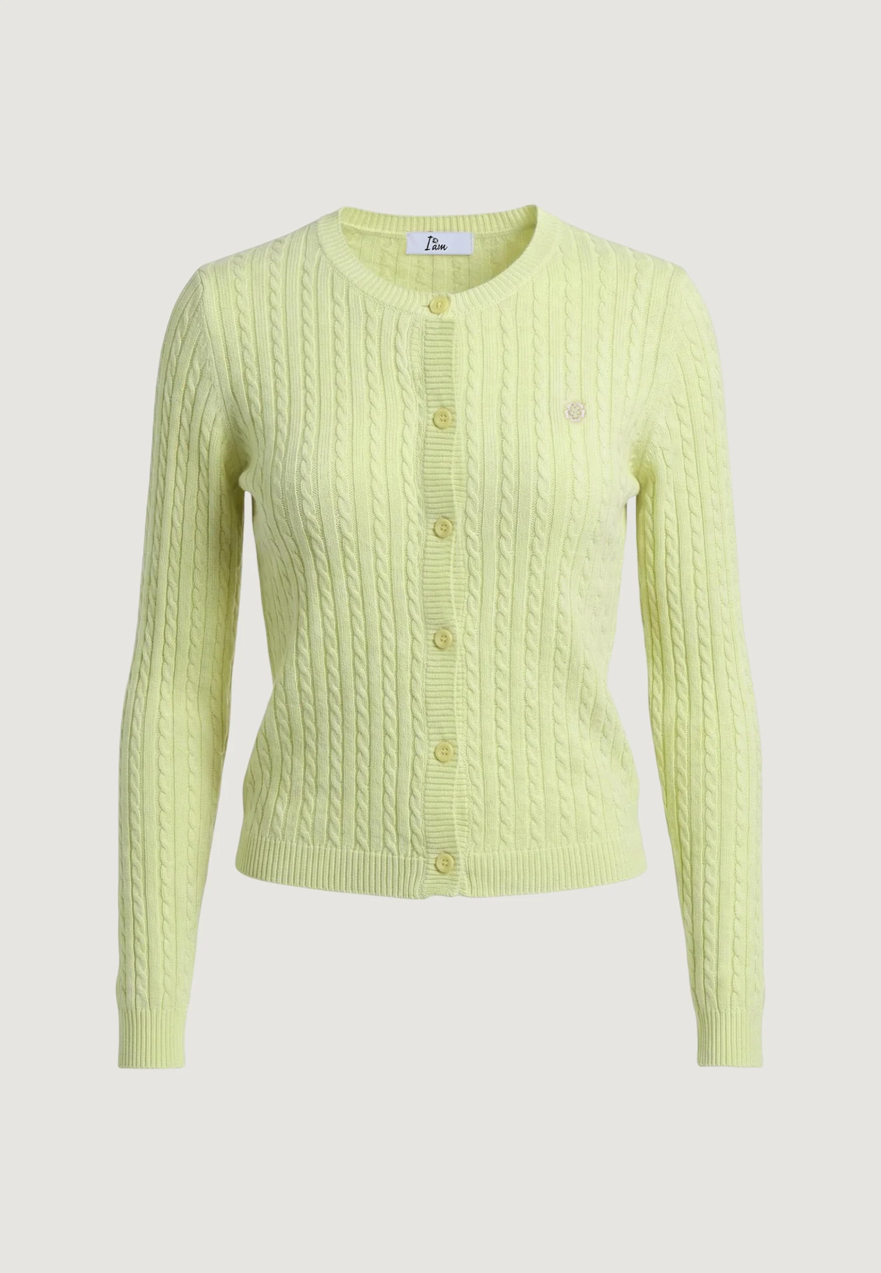 Cardigan I am Cardigan Cotone Treccia - Image 2