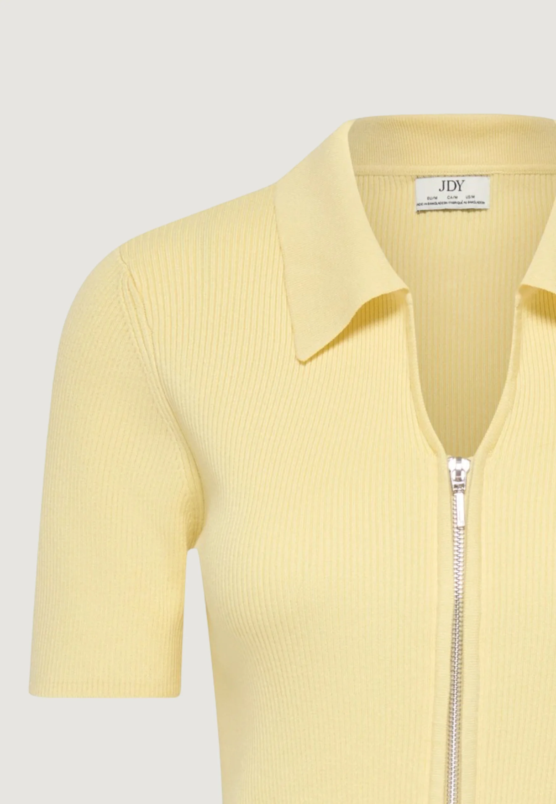 Cardigan Jacqueline de Yong Jdynanna S/S Short Zip Cardigan Knt - Image 5