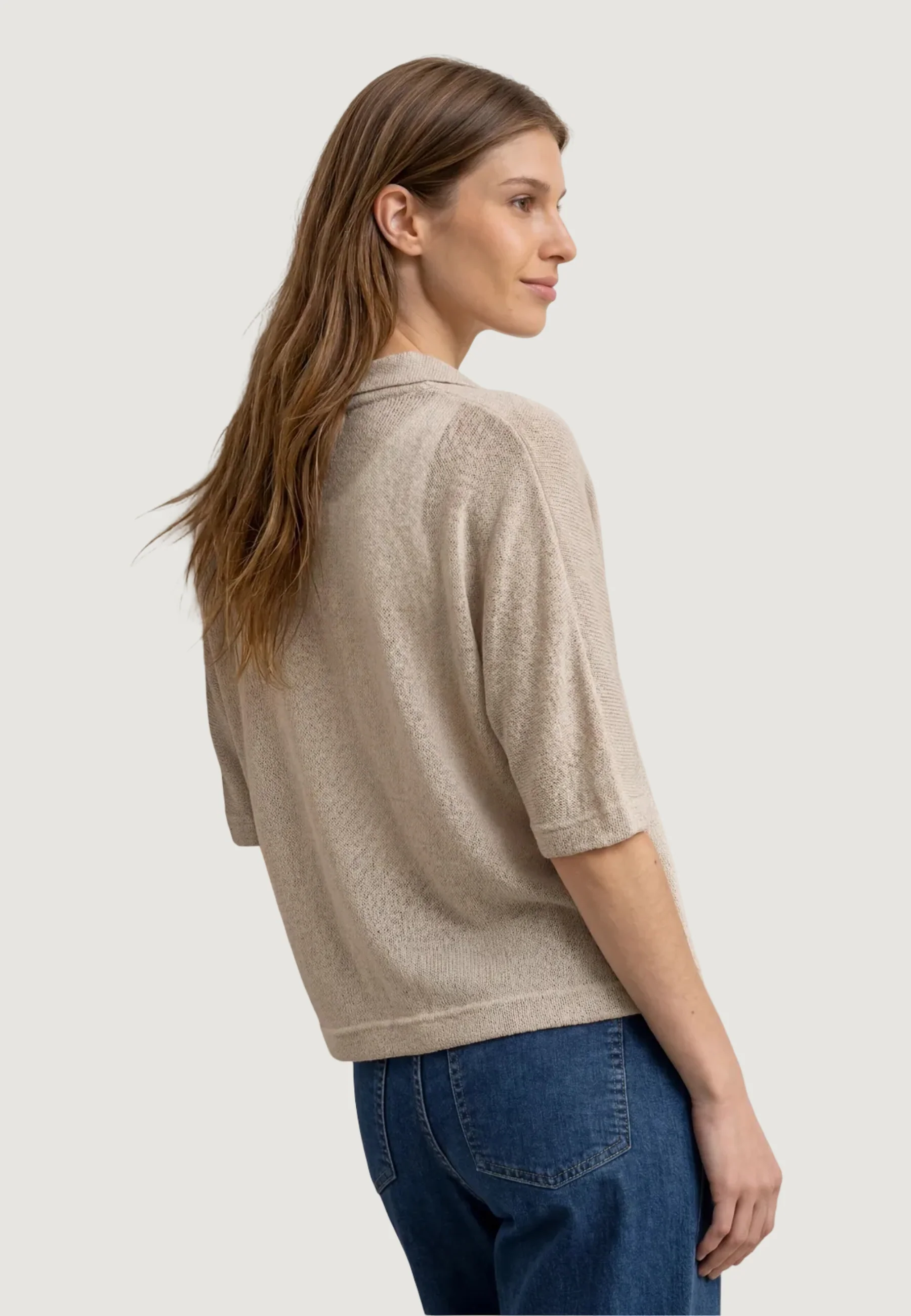 Cardigan Street One LTD QR knit look batwing jacket - Image 2