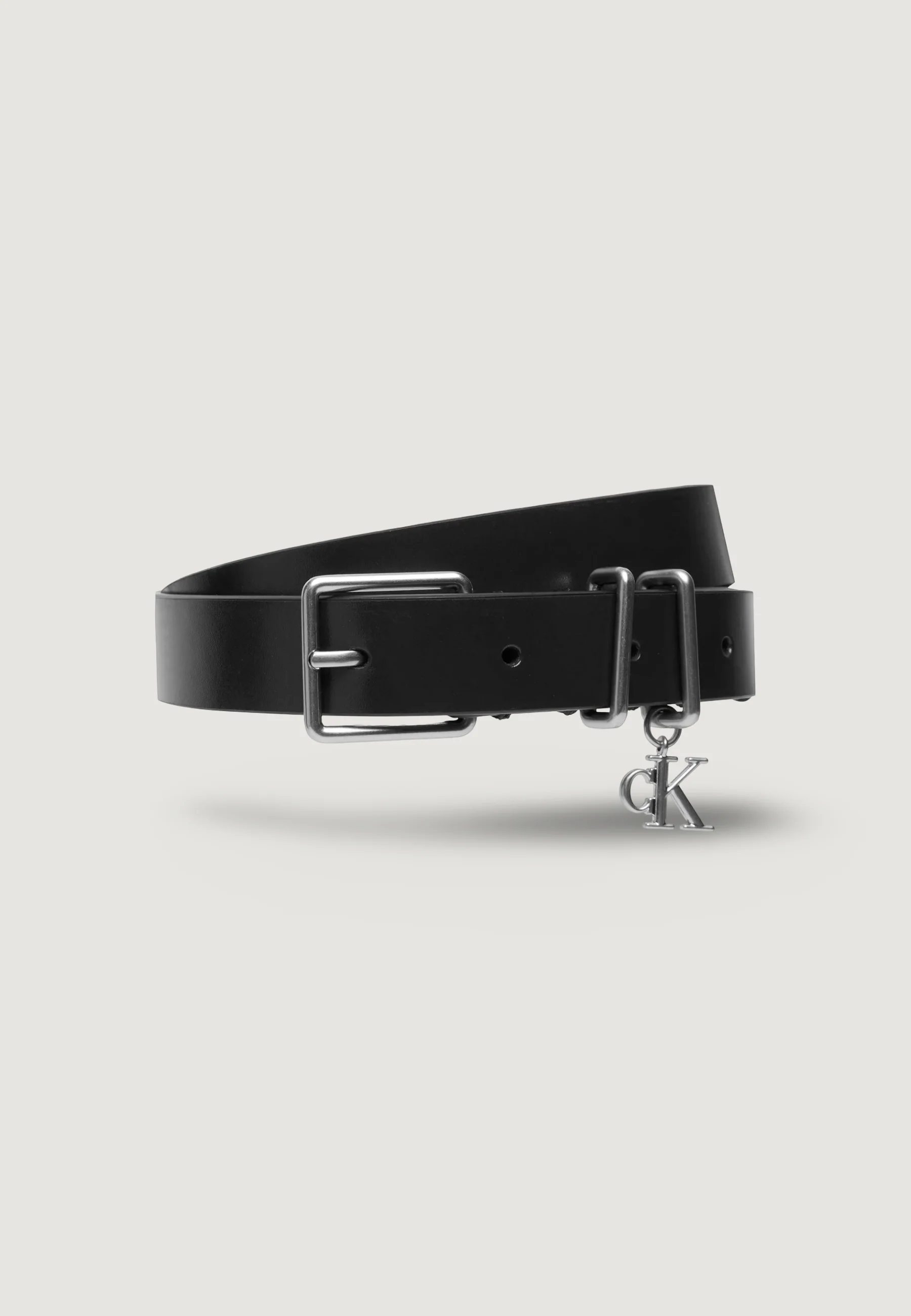 Cinta Calvin Klein MONOGRAM CHARM KEEPER BELT 25MM
