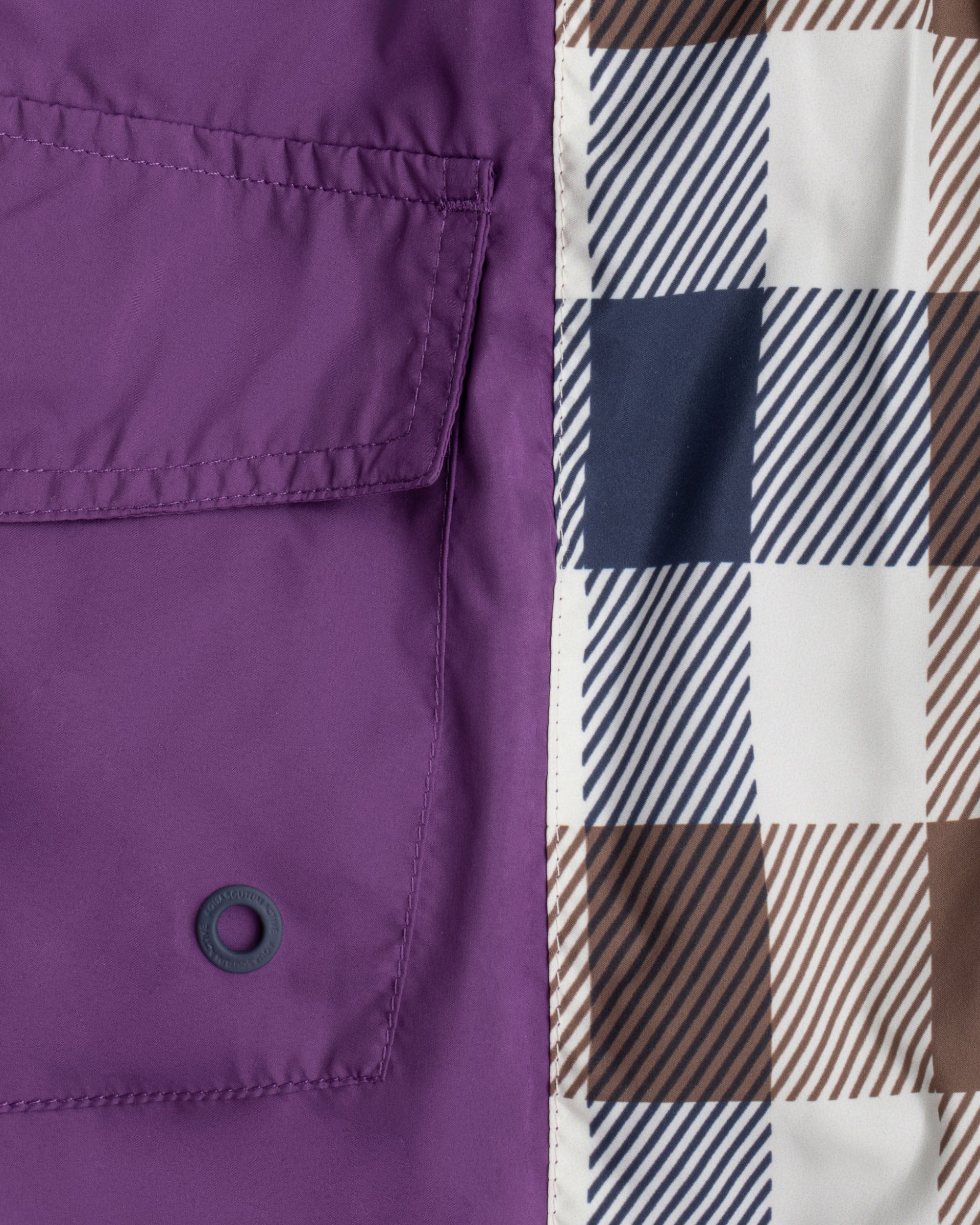 Costume boxer Aquascutum Active MACRO CHECK INSERT VOLLEY - Image 4