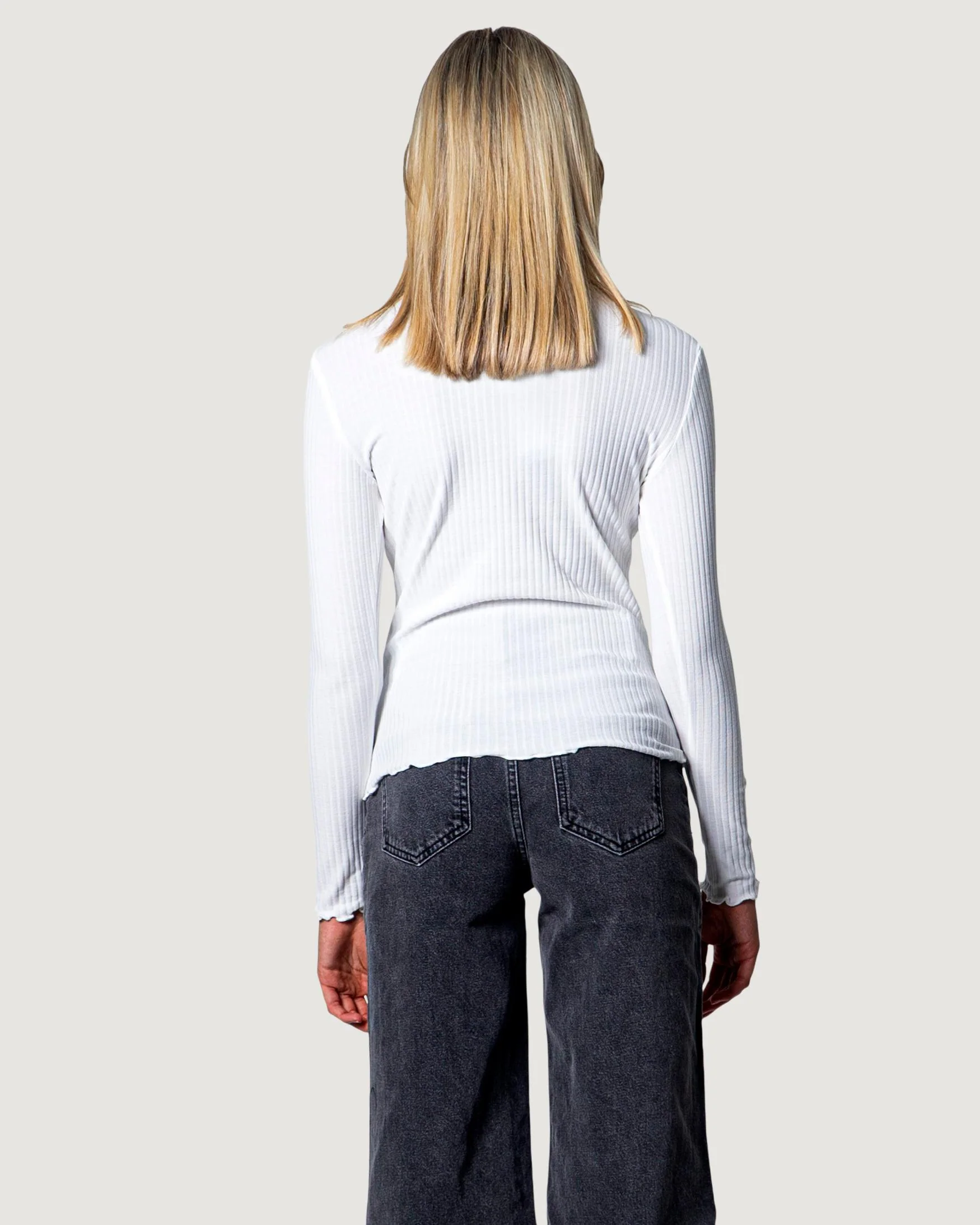 Dolcevita Only EMMA L/S HIGH NECK TOP NOOS JRS - Image 4