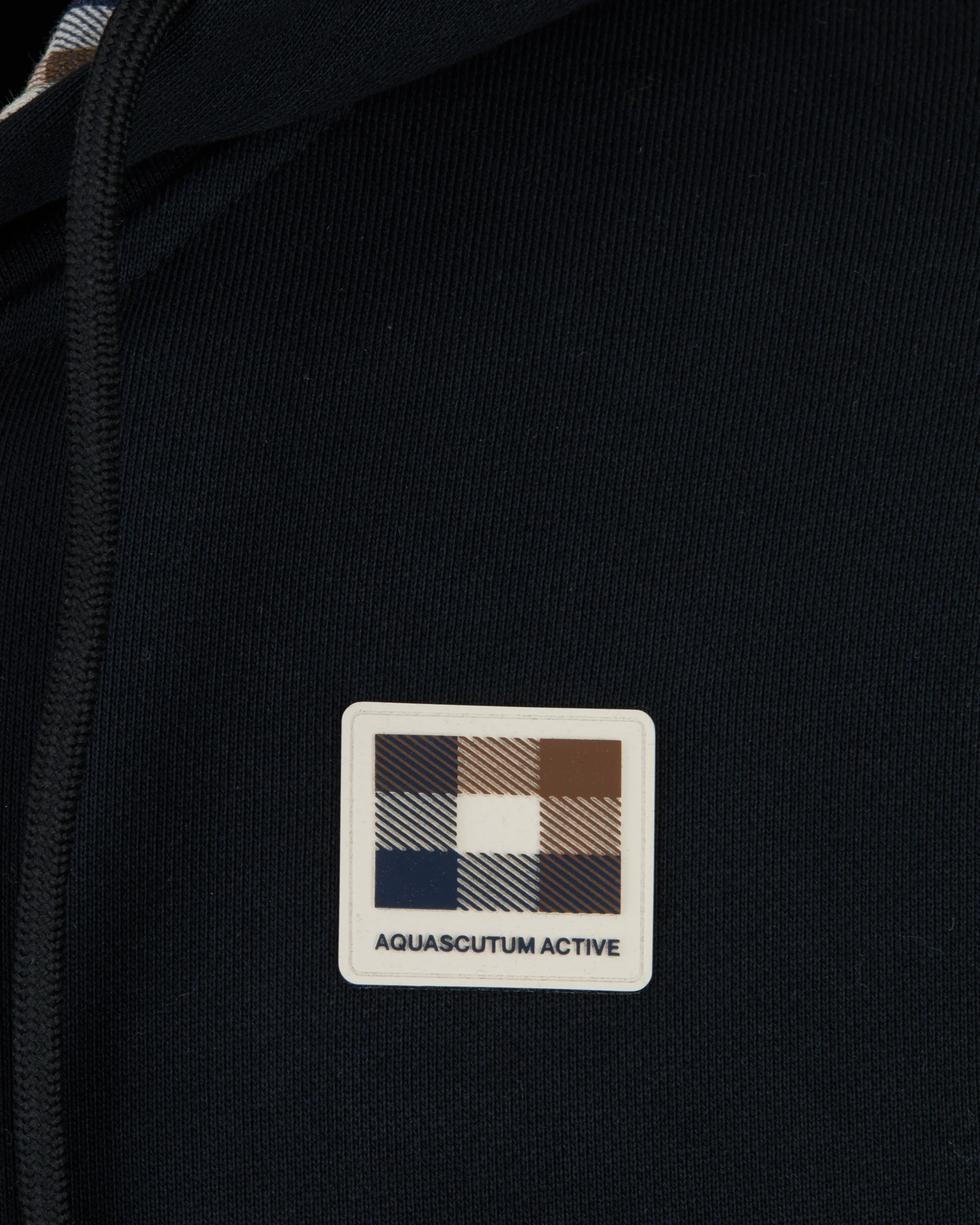 Felpa con cappuccio Aquascutum Active BADGE FULL ZIP HOODIE - Image 3