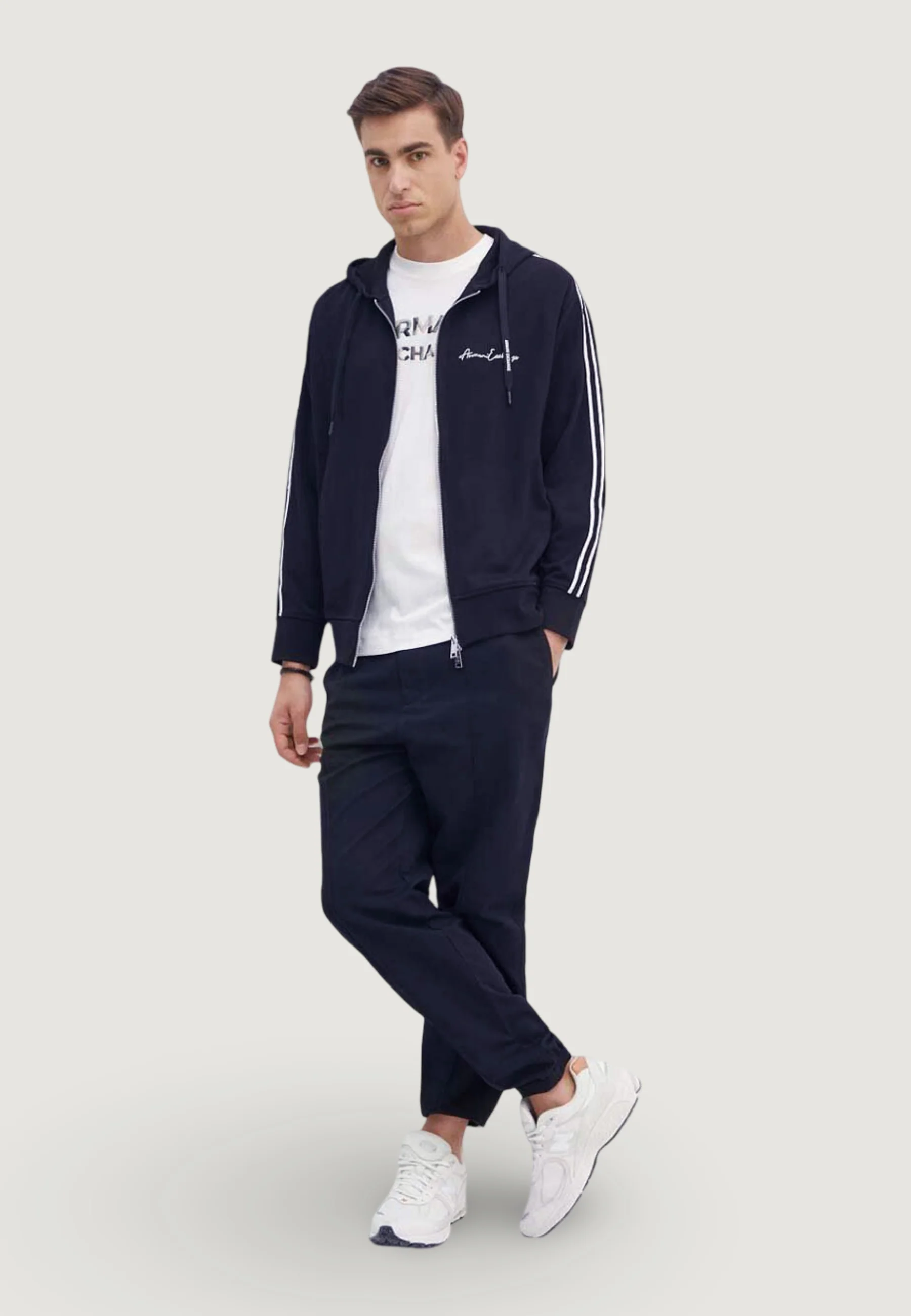 Felpa con cappuccio Armani Exchange 8NZMSH Z9N1Z - Image 2