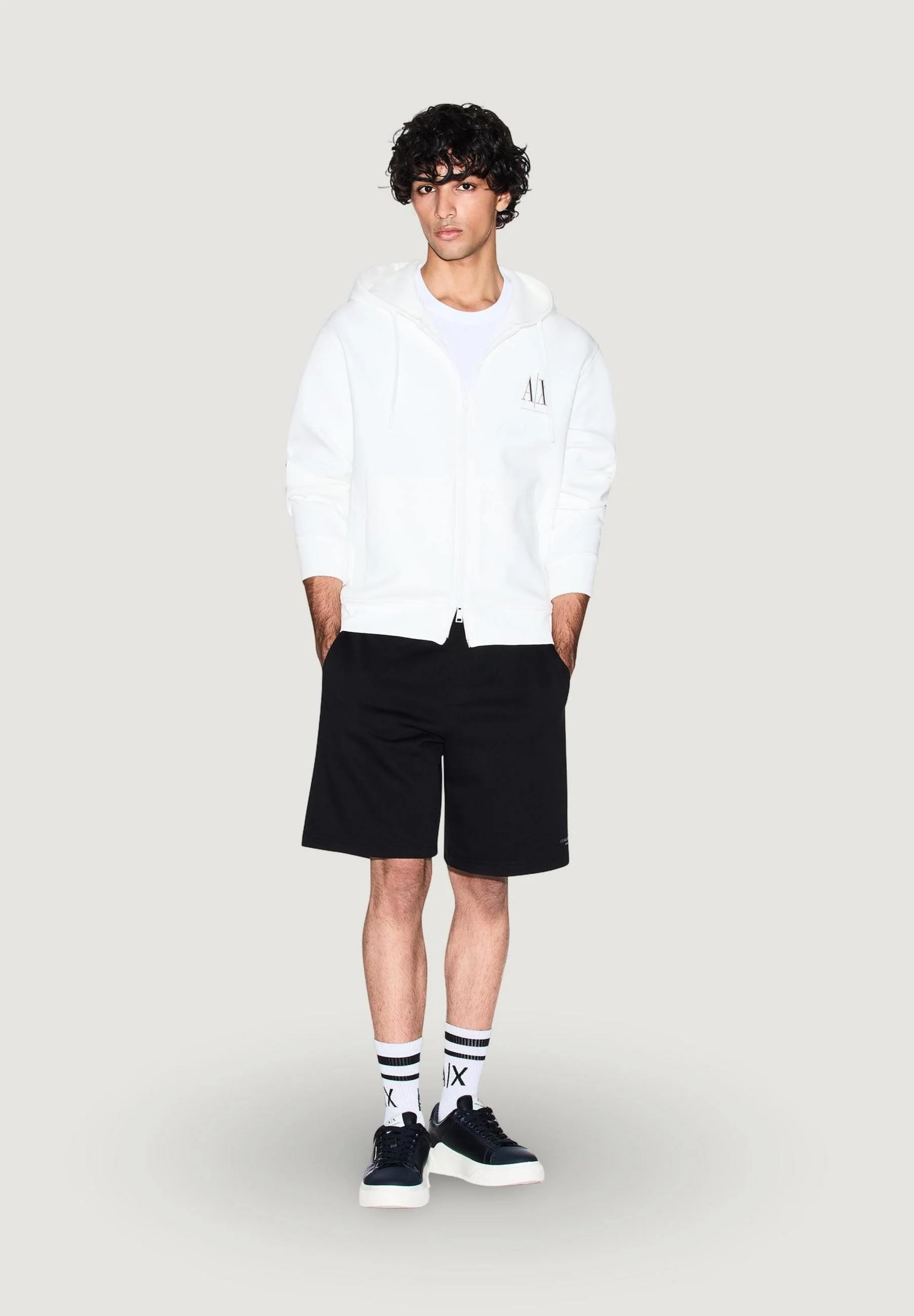 Felpa con cappuccio Armani Exchange XM000371 AF10818 - Image 2