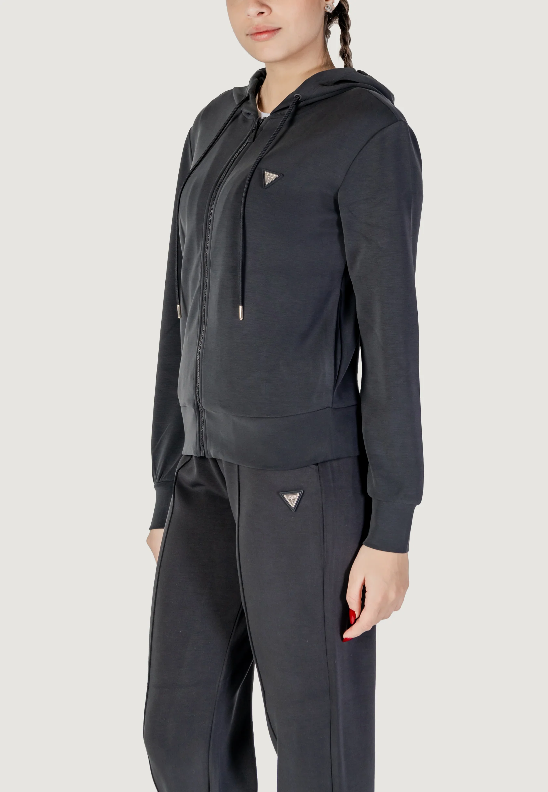 Felpa con cappuccio Guess Active OLYMPE FULL ZIP - Image 2