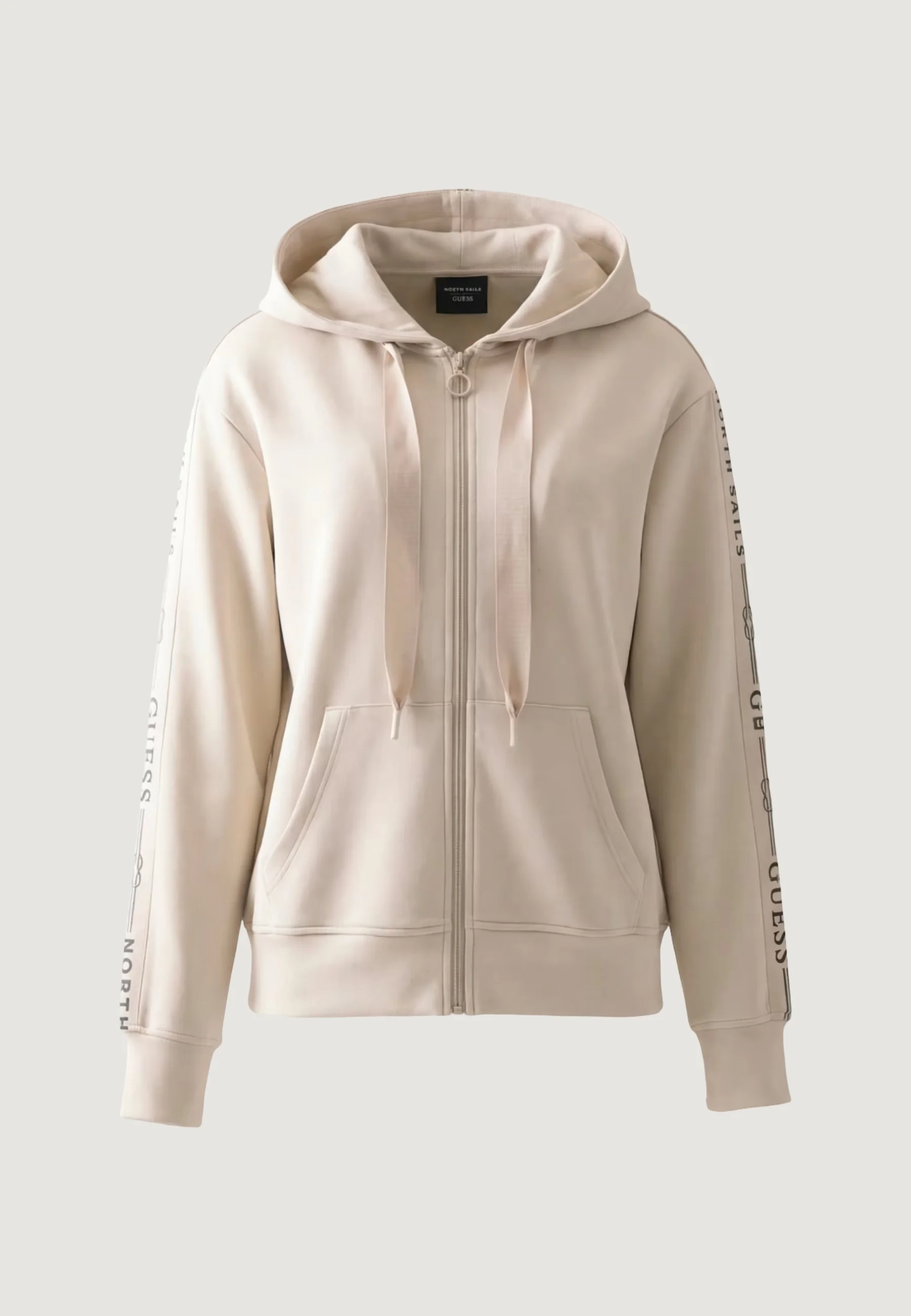 Felpa con cappuccio Guess GUESSXNS ZIP HOODIE