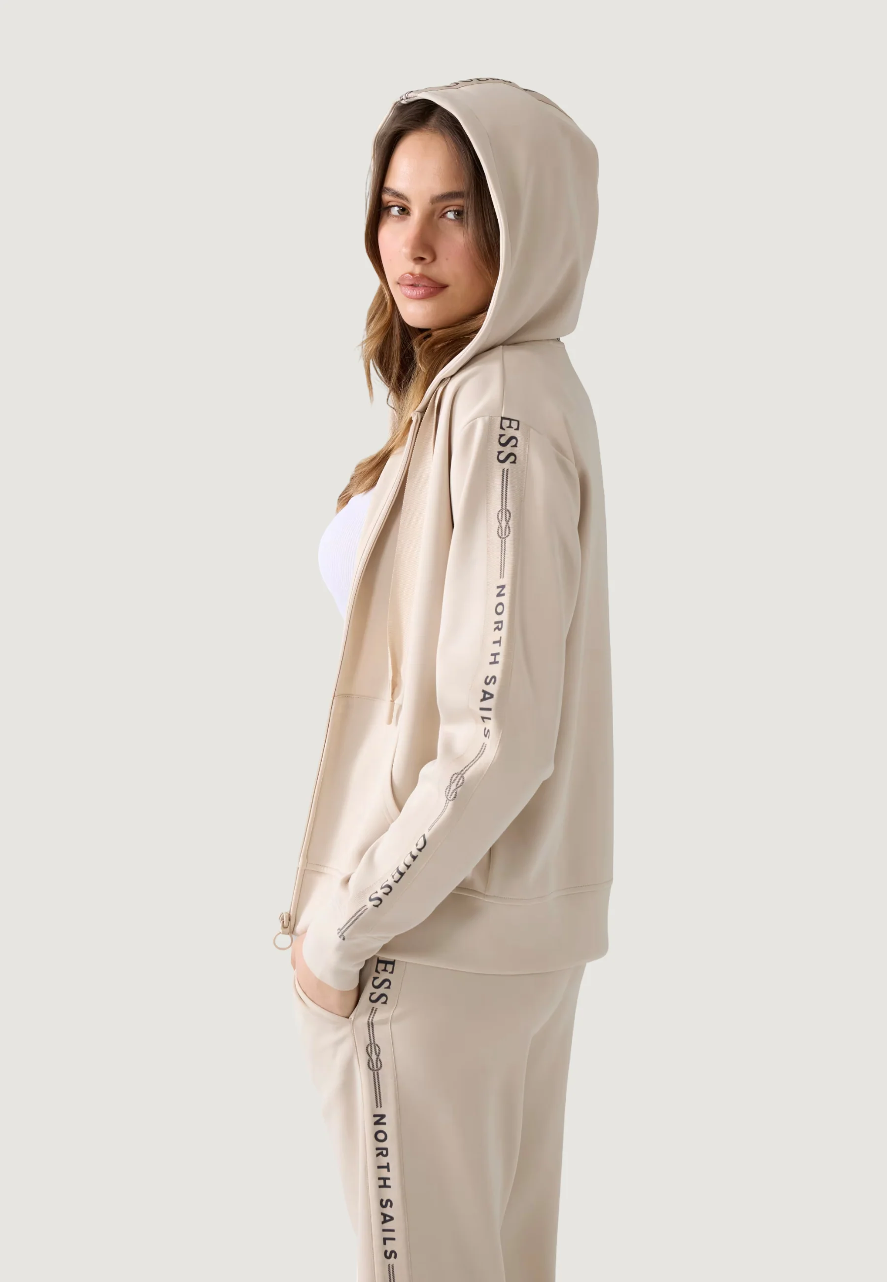 Felpa con cappuccio Guess GUESSXNS ZIP HOODIE - Image 4