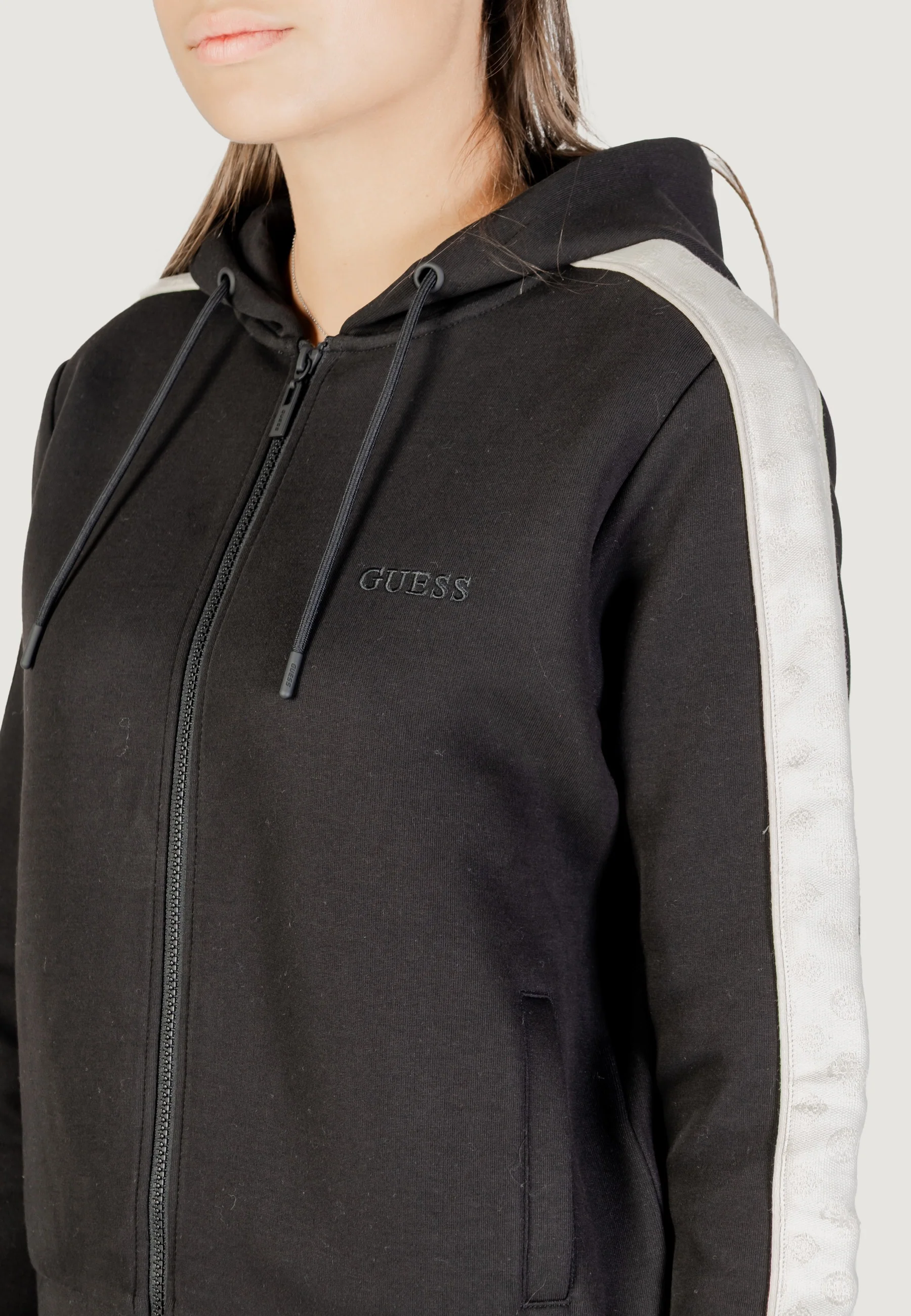 Felpa con cappuccio Guess Active MARYELLA FULL ZIP SWEATSHIRT - Image 3