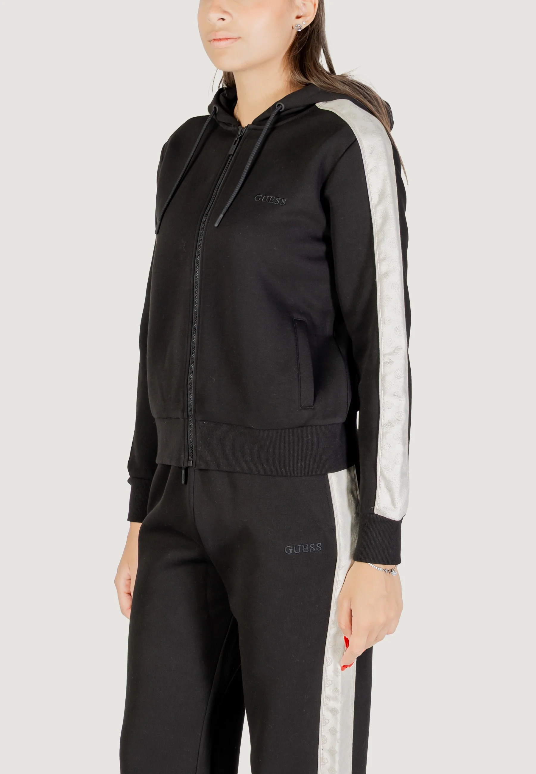 Felpa con cappuccio Guess Active MARYELLA FULL ZIP SWEATSHIRT - Image 4