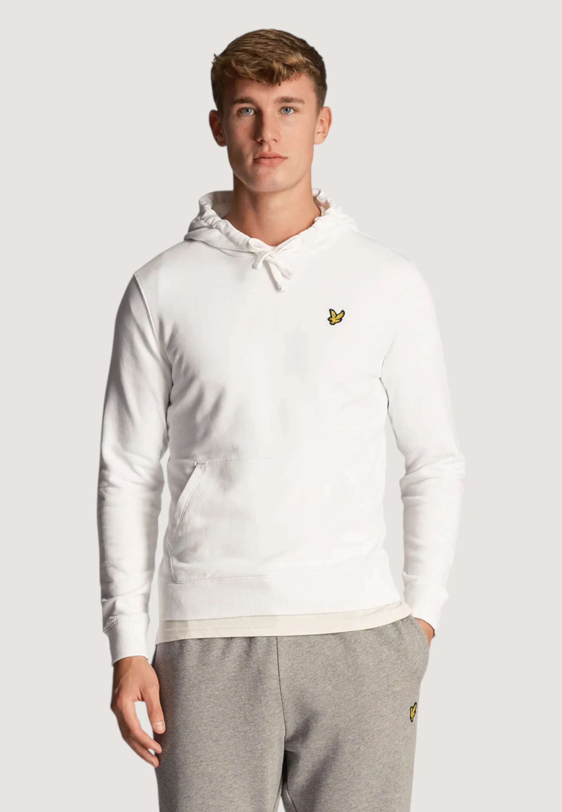 Felpa con cappuccio Lyle & Scott BRUSHED BACK HOODIE SWEATSHIRT
