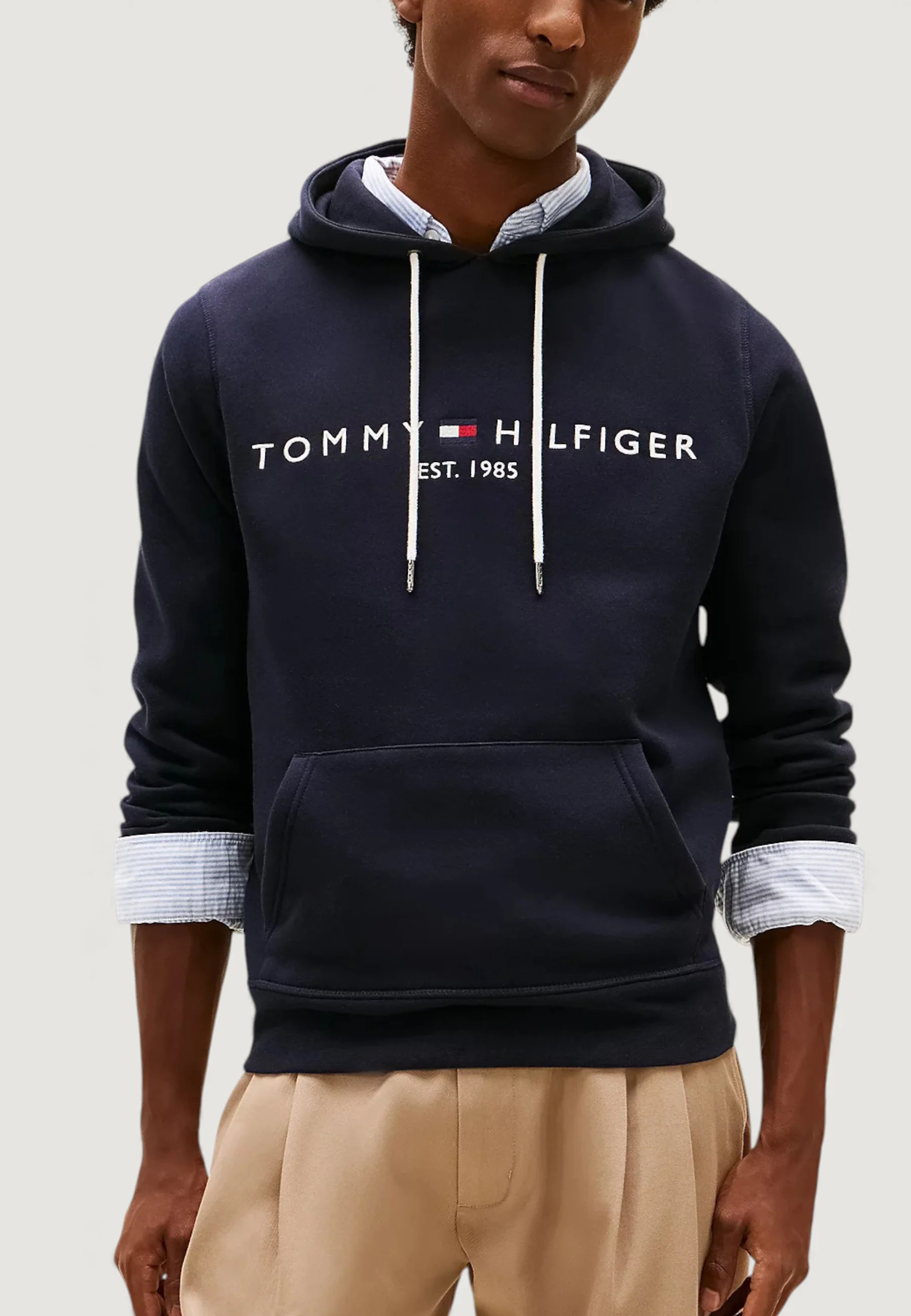 Felpa con cappuccio Tommy Hilfiger CORE TOMMY LOGO HOODY - Image 2