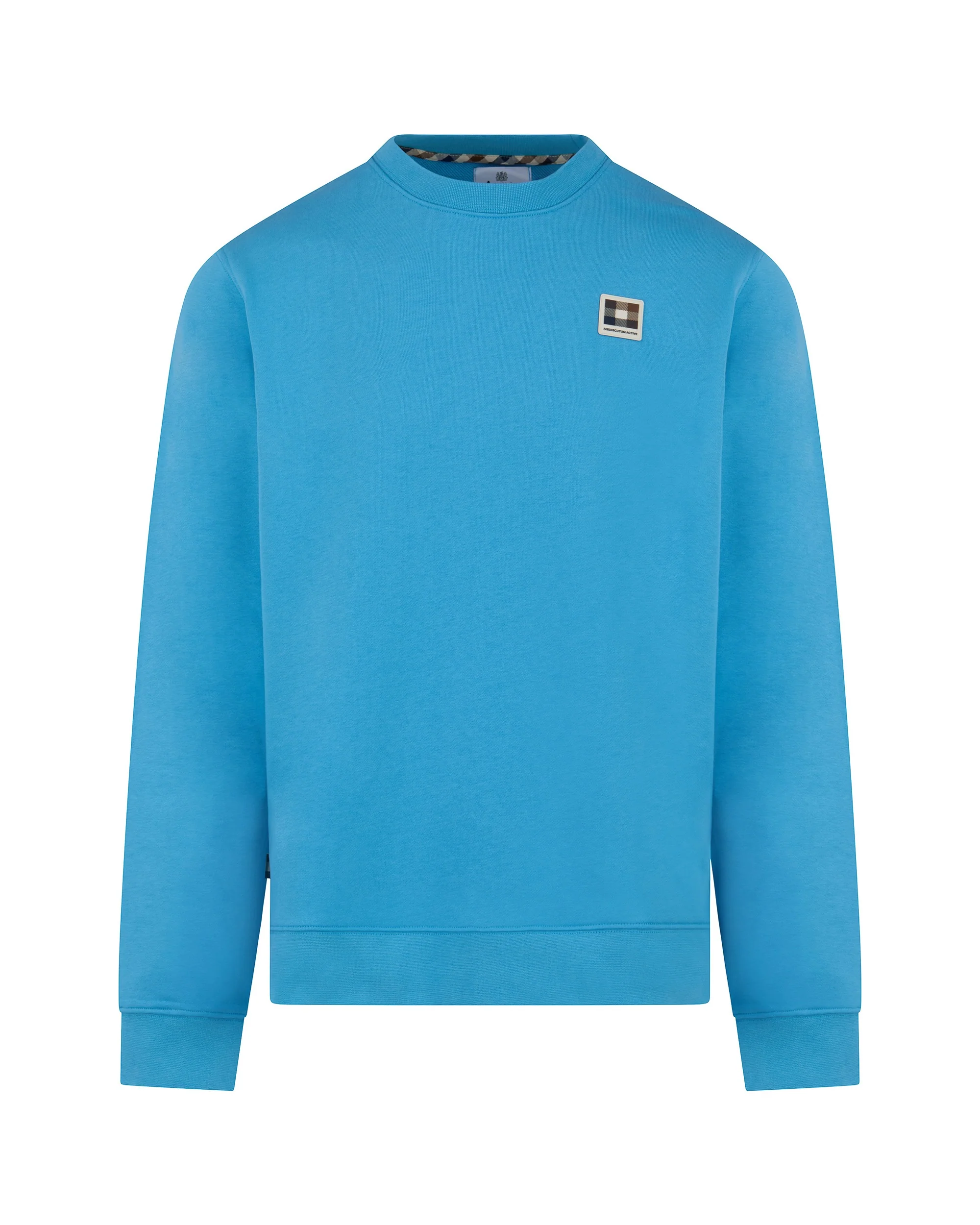 Felpa senza cappuccio Aquascutum Active BADGE CREWNECK
