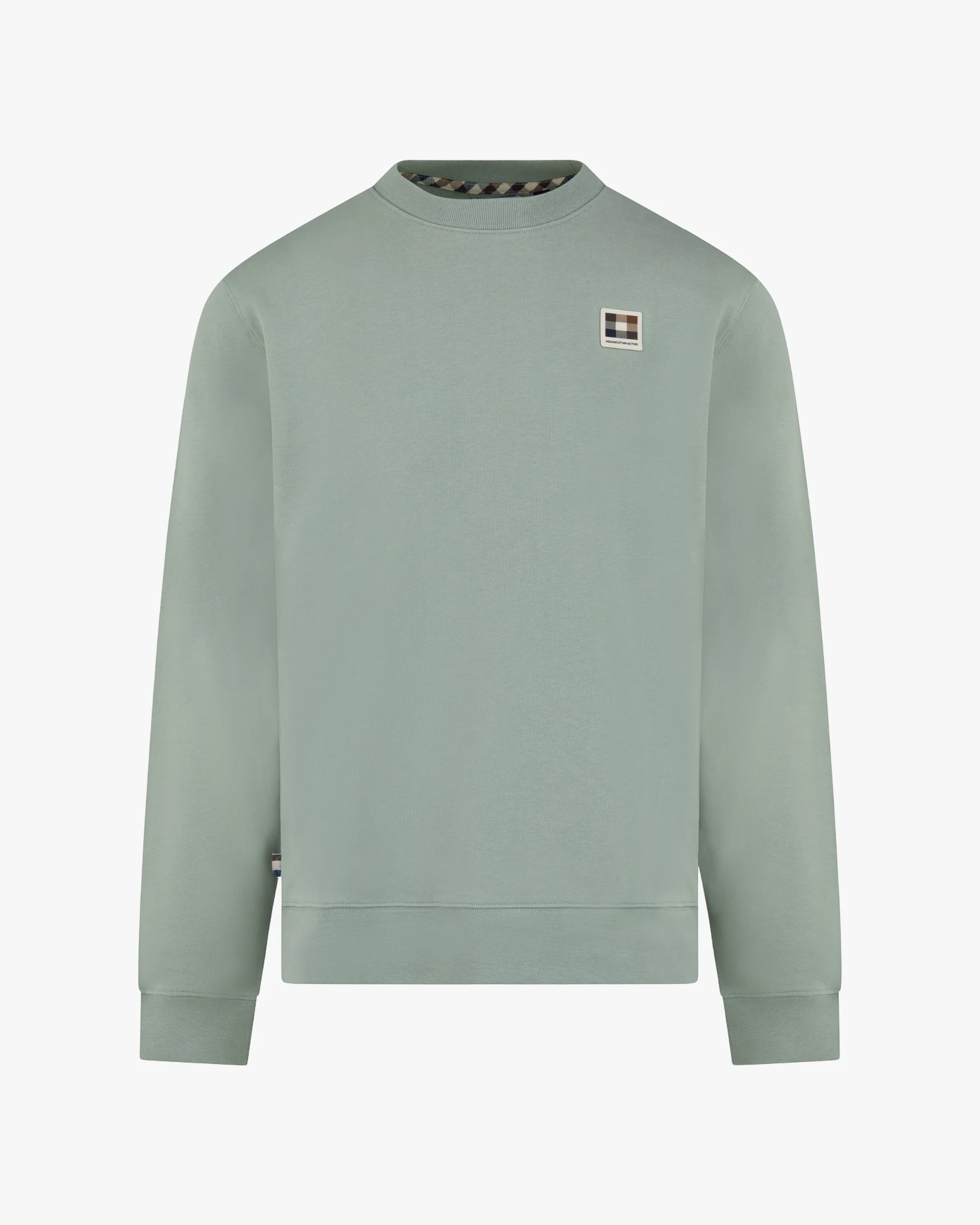 Felpa senza cappuccio Aquascutum Active BADGE CREWNECK