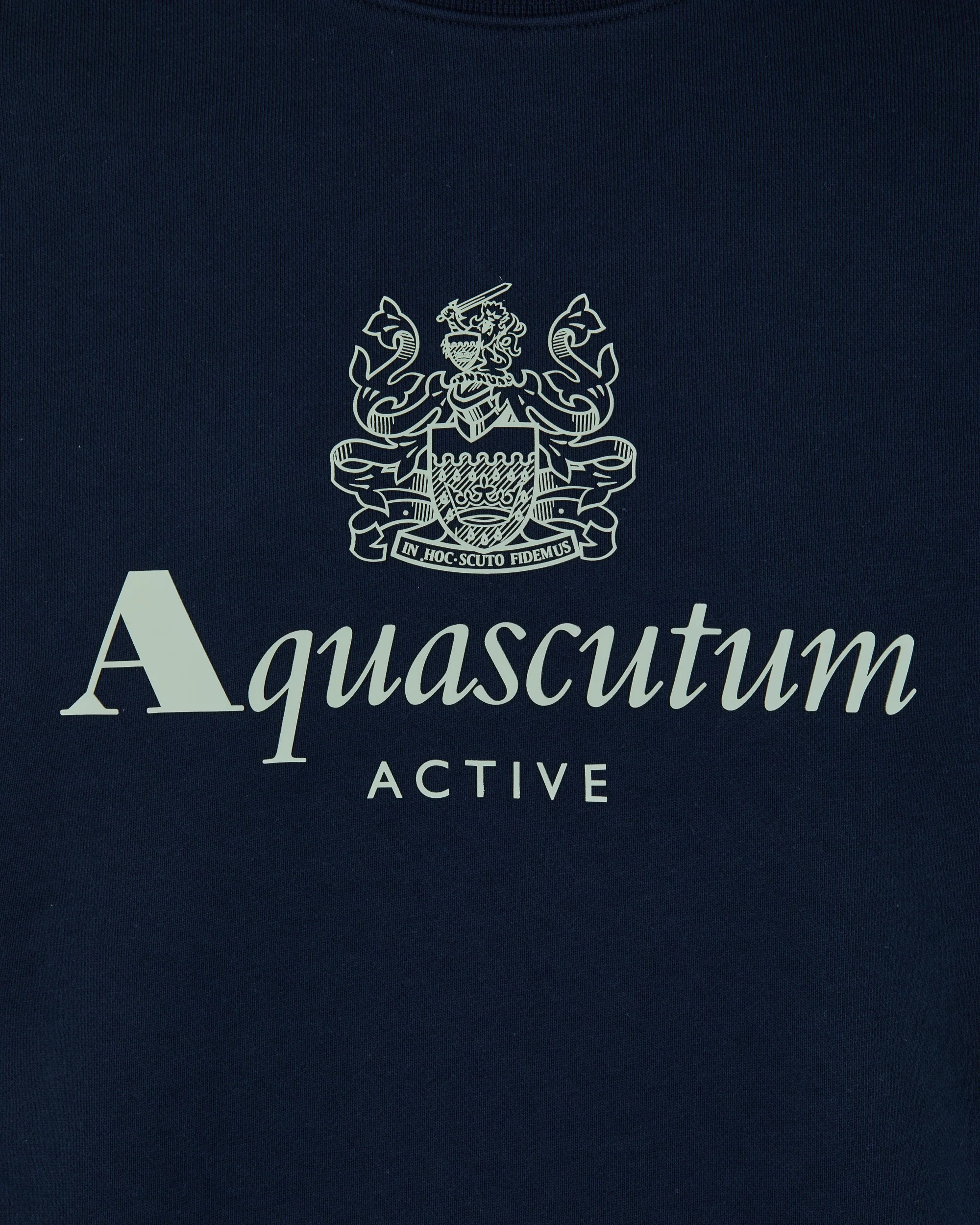 Felpa senza cappuccio Aquascutum Active BIG LOGO CREWNECK - Image 3