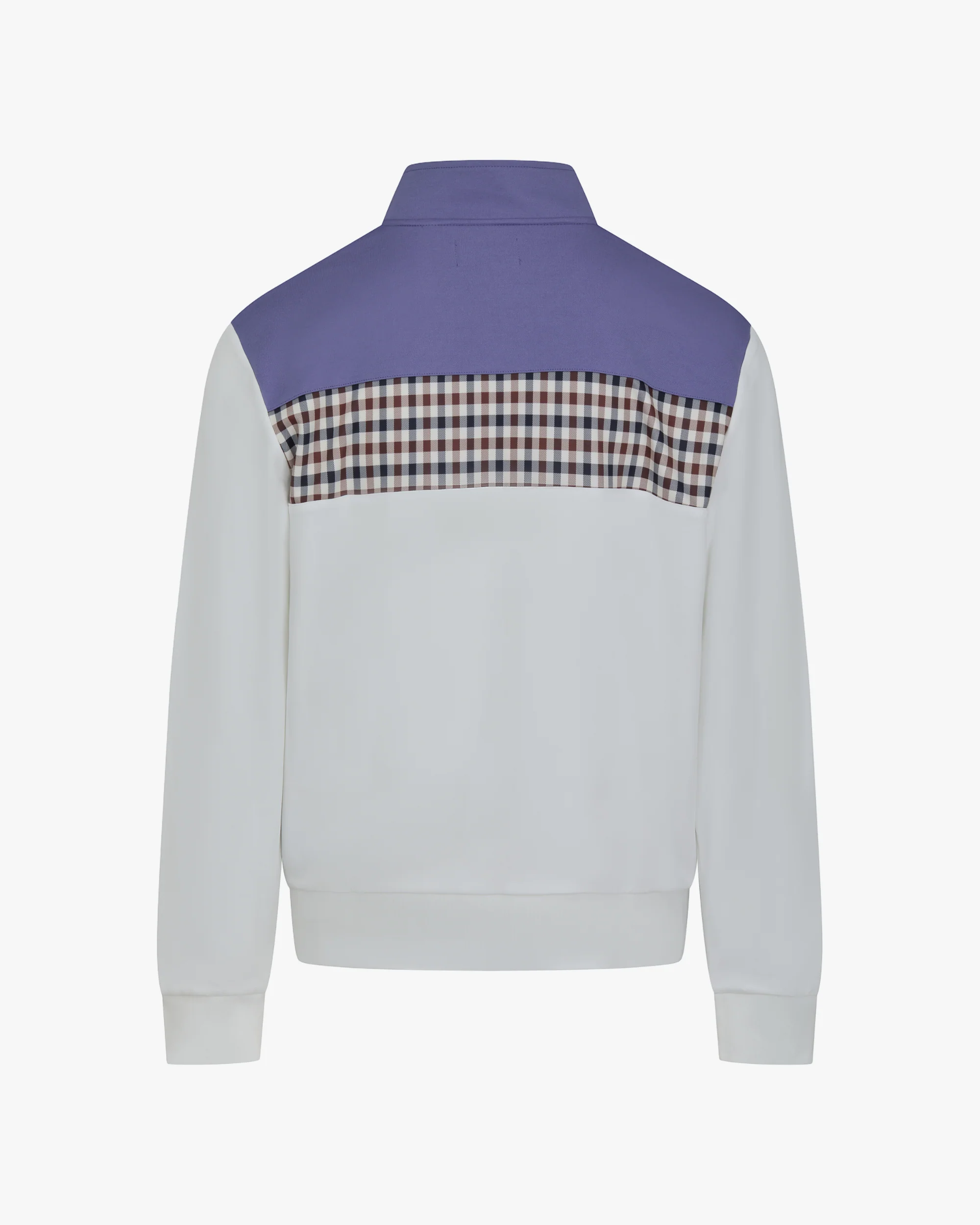 Felpa senza cappuccio Aquascutum Active CC STRIPES TRACK TOP - Image 2