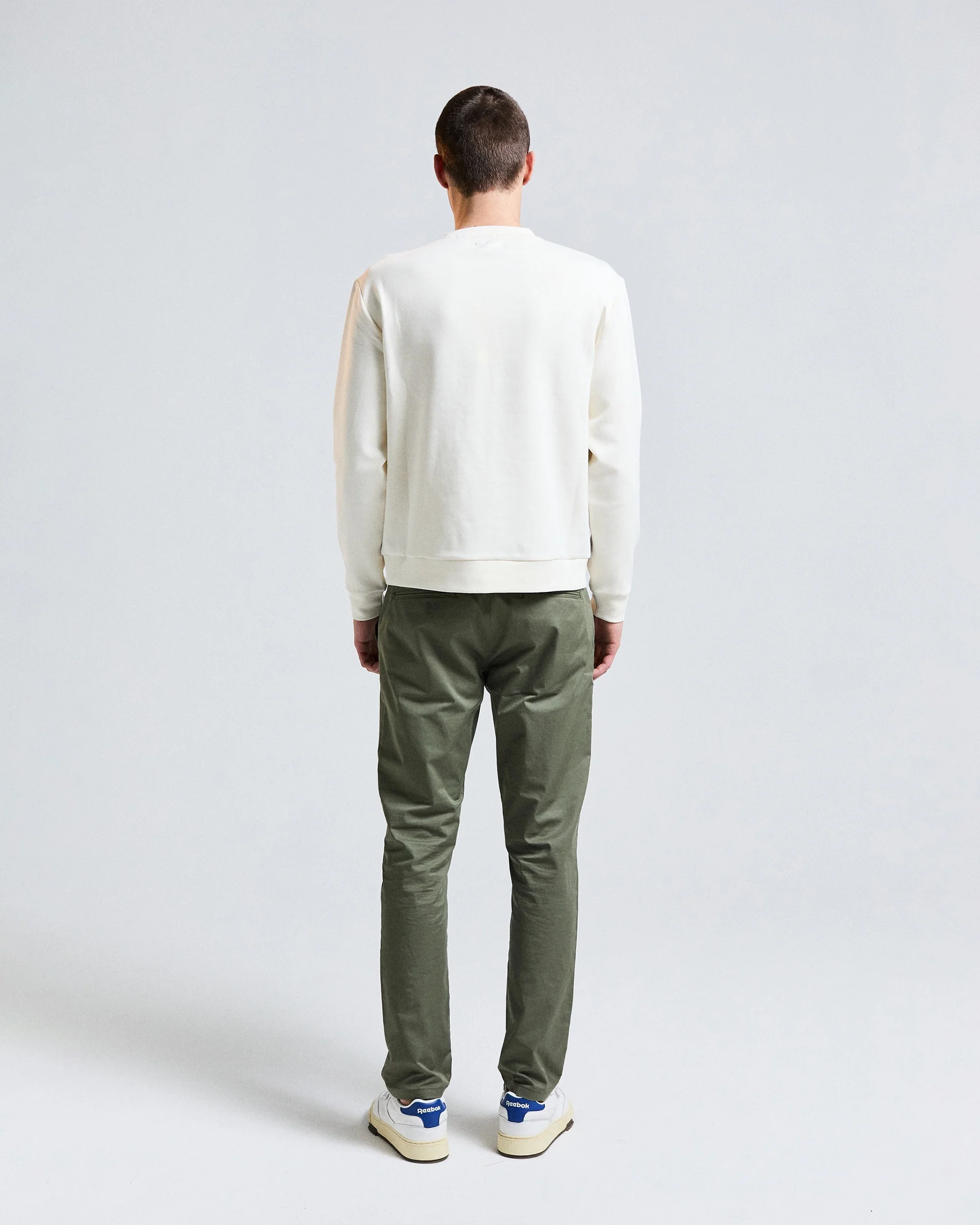 Felpa senza cappuccio Aquascutum Active CLUB CHECK CREWNECK - Image 5